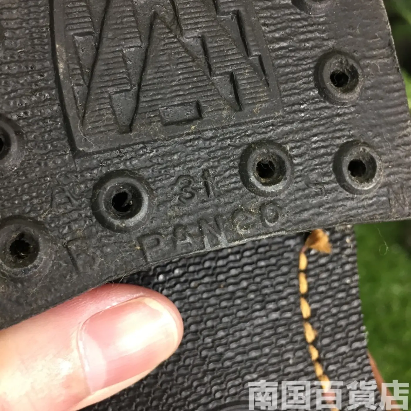 オールレザー コンバットブーツ サイズ不明(約30cm)茶色 中古良品 記録写真8