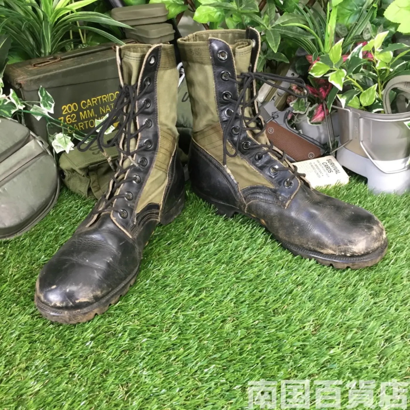 ナム戦 ジャングルブーツ 26cm 8XW 中古品 記録写真1