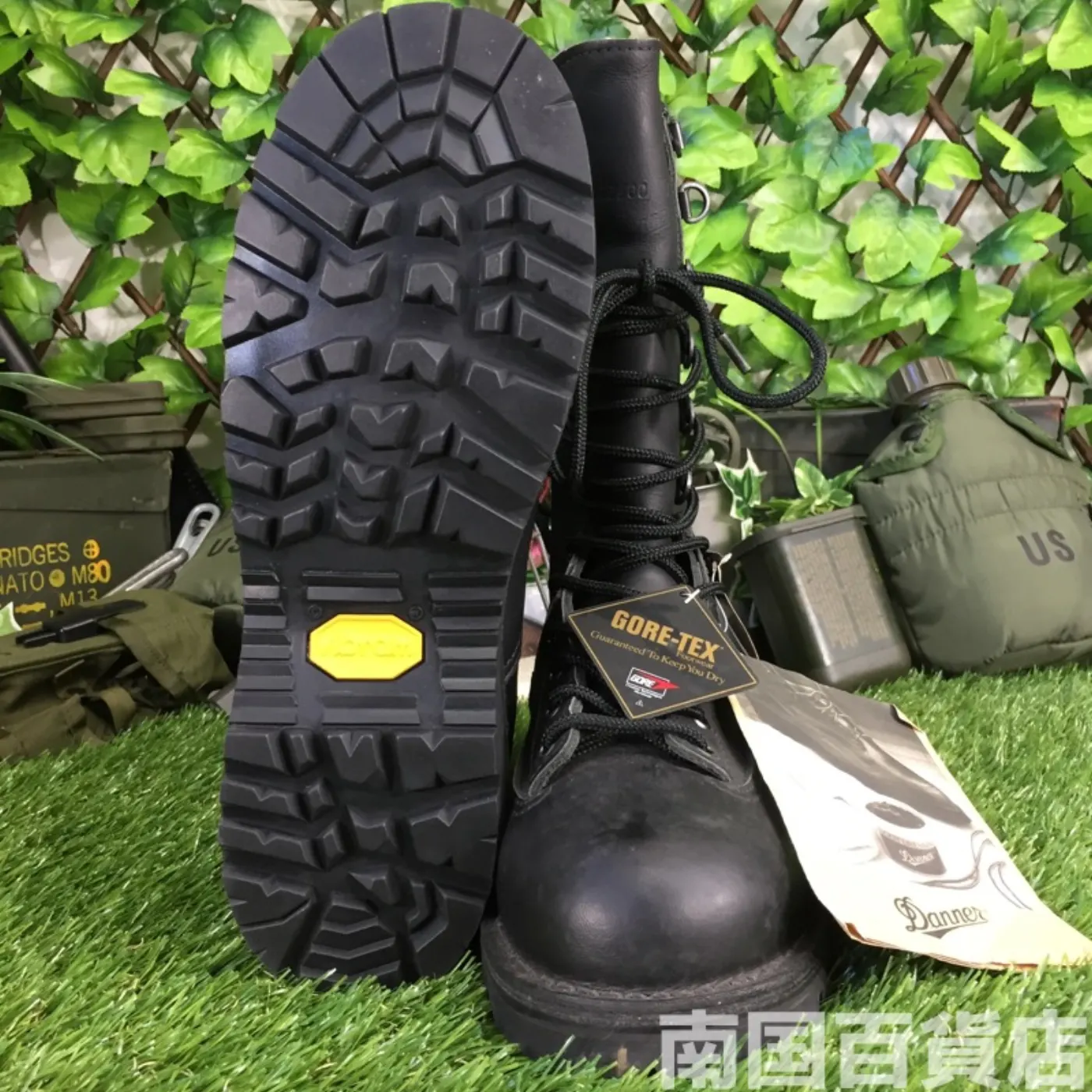 DANNER GORE-TEX オールレザー コンバットブーツ サイズ不明(約29cm) 黒 記録写真9