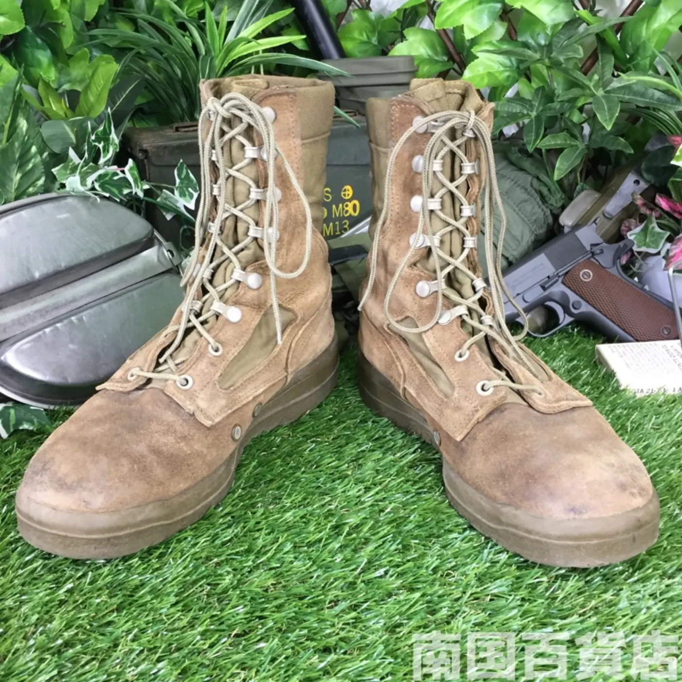 BELLEVILLE コンバットブーツ 7(約25cm)中古品 記録写真1