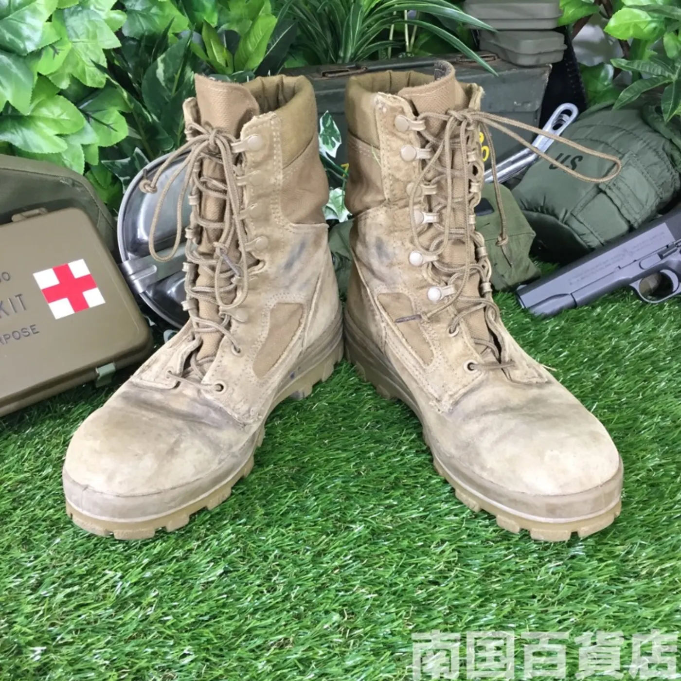 BATES コンバットブーツ ８（約26cm） 中古品 記録写真1