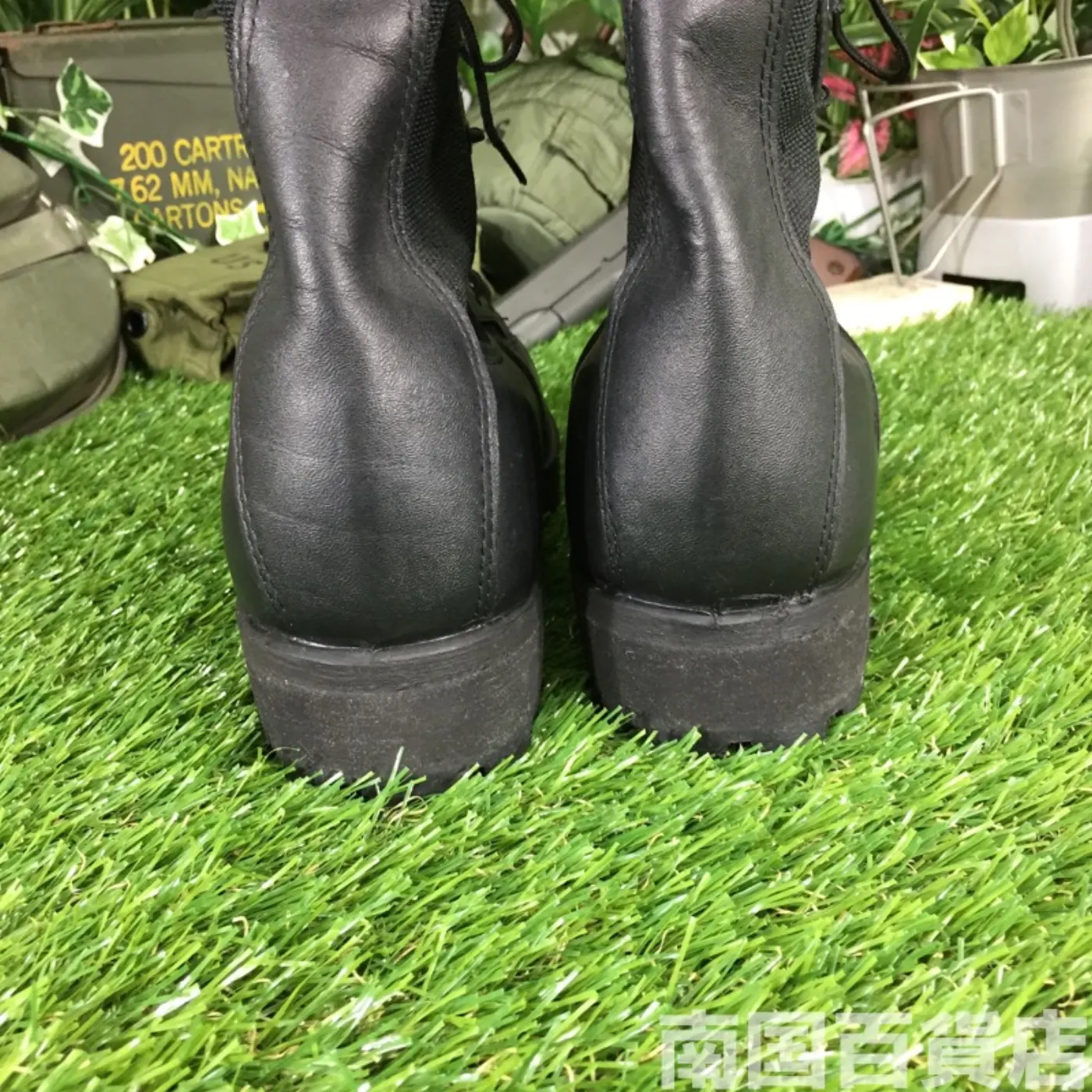 オールレザー コンバットブーツ 8（約6cm） 黒 新品 記録写真6