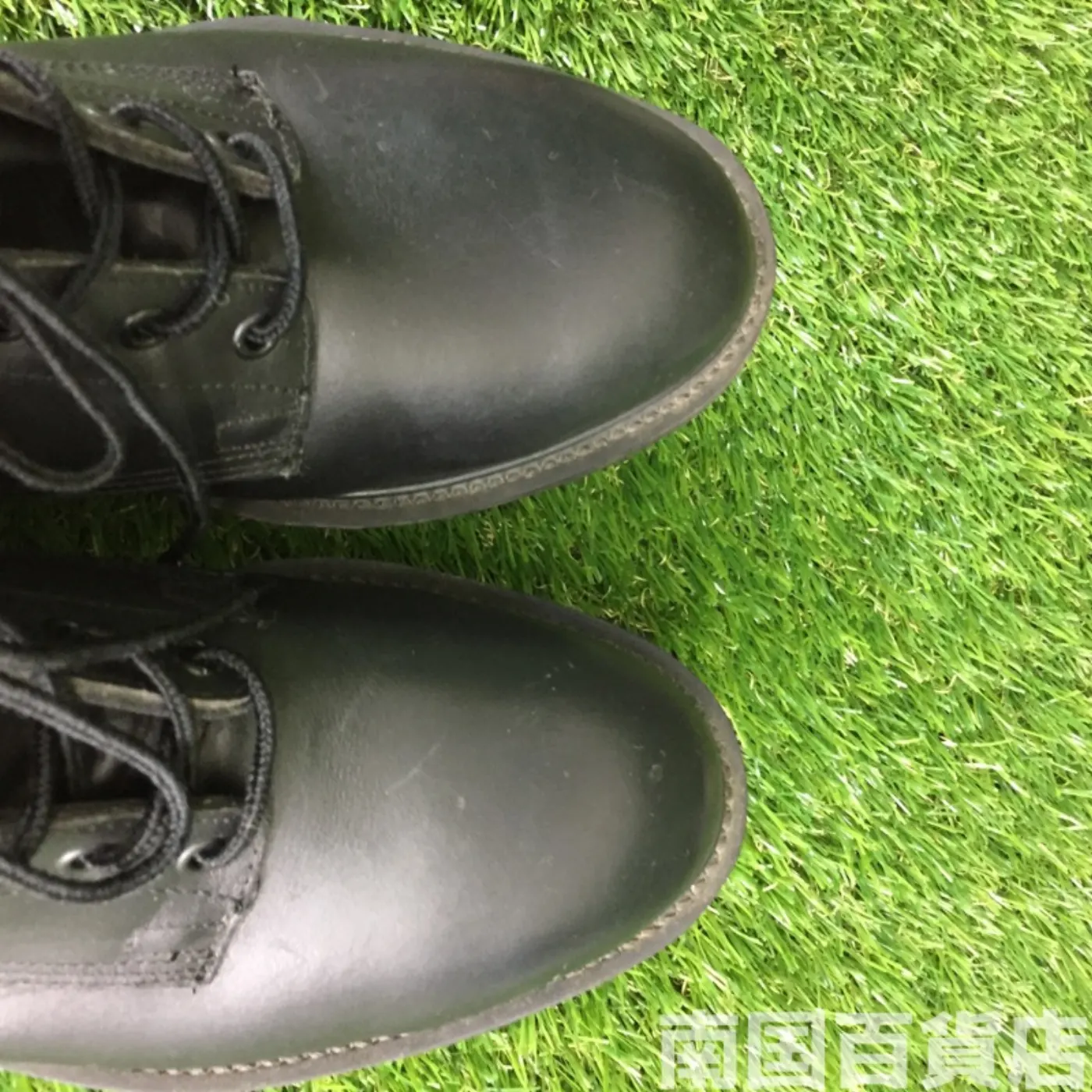 オールレザー コンバットブーツ 7 1/2(約25.5cm) 黒 新品 記録写真4