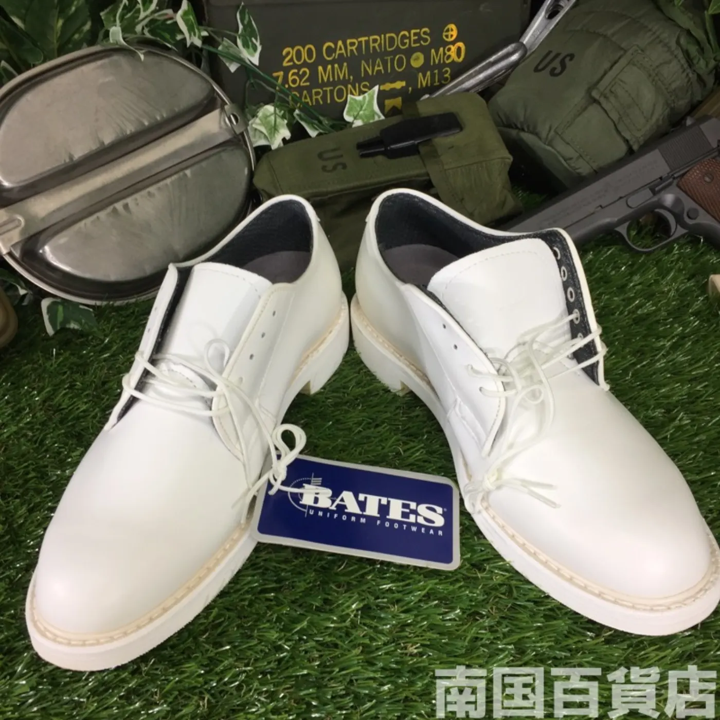 BATES ドレスシューズ 光沢なし 24.5cm 新品 箱付き 記録写真1