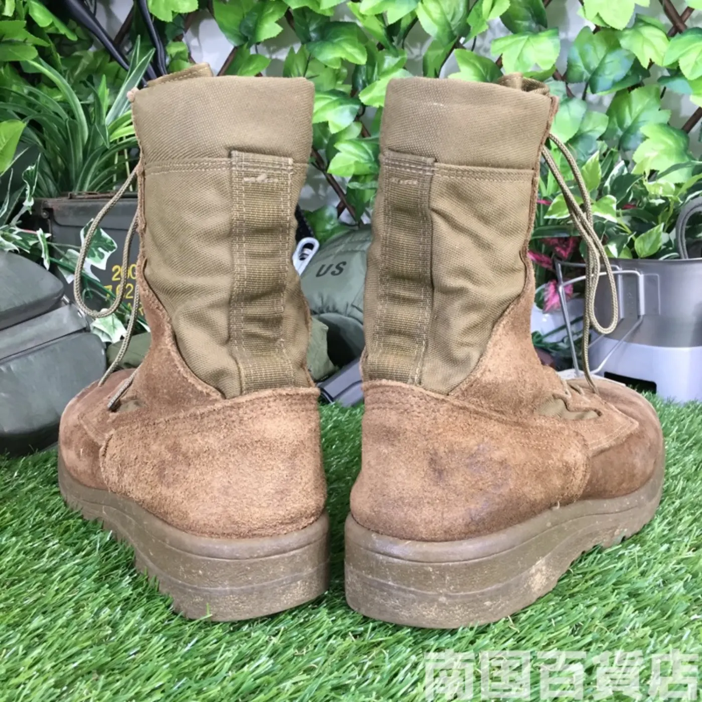 BELLEVILLE コンバットブーツ 7（約25cm） 高さ23cm 中古品 記録写真4
