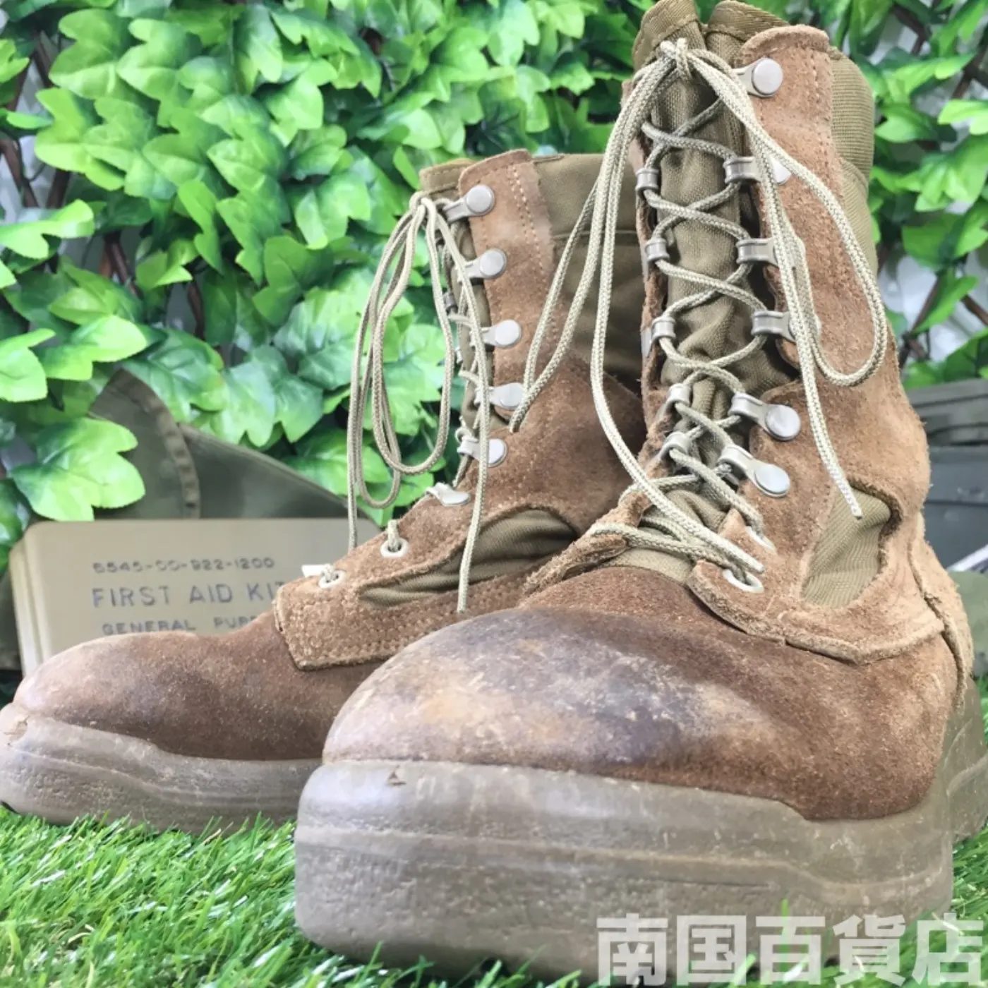 BELLEVILLE コンバットブーツ 7（約25cm） 高さ23cm 中古品 記録写真2
