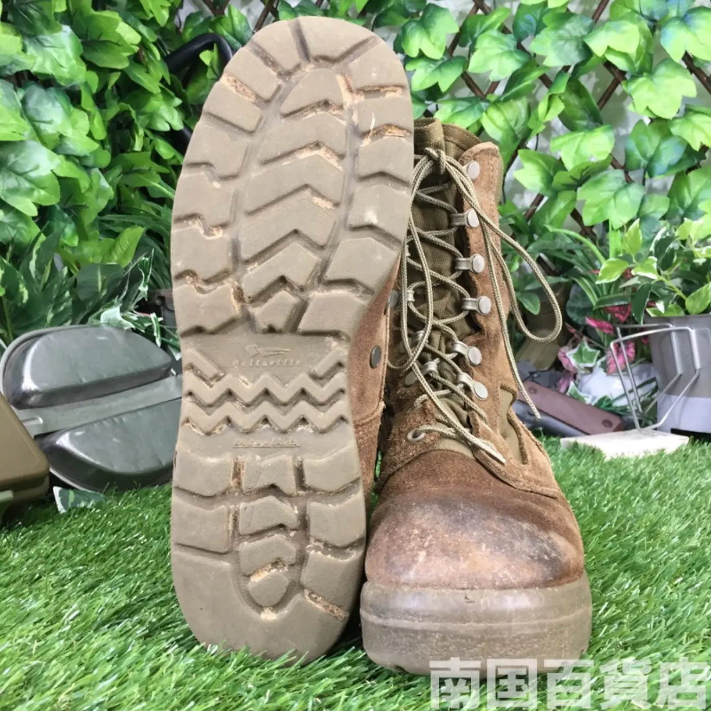 BELLEVILLE コンバットブーツ 7（約25cm） 高さ23cm 中古品 記録写真6