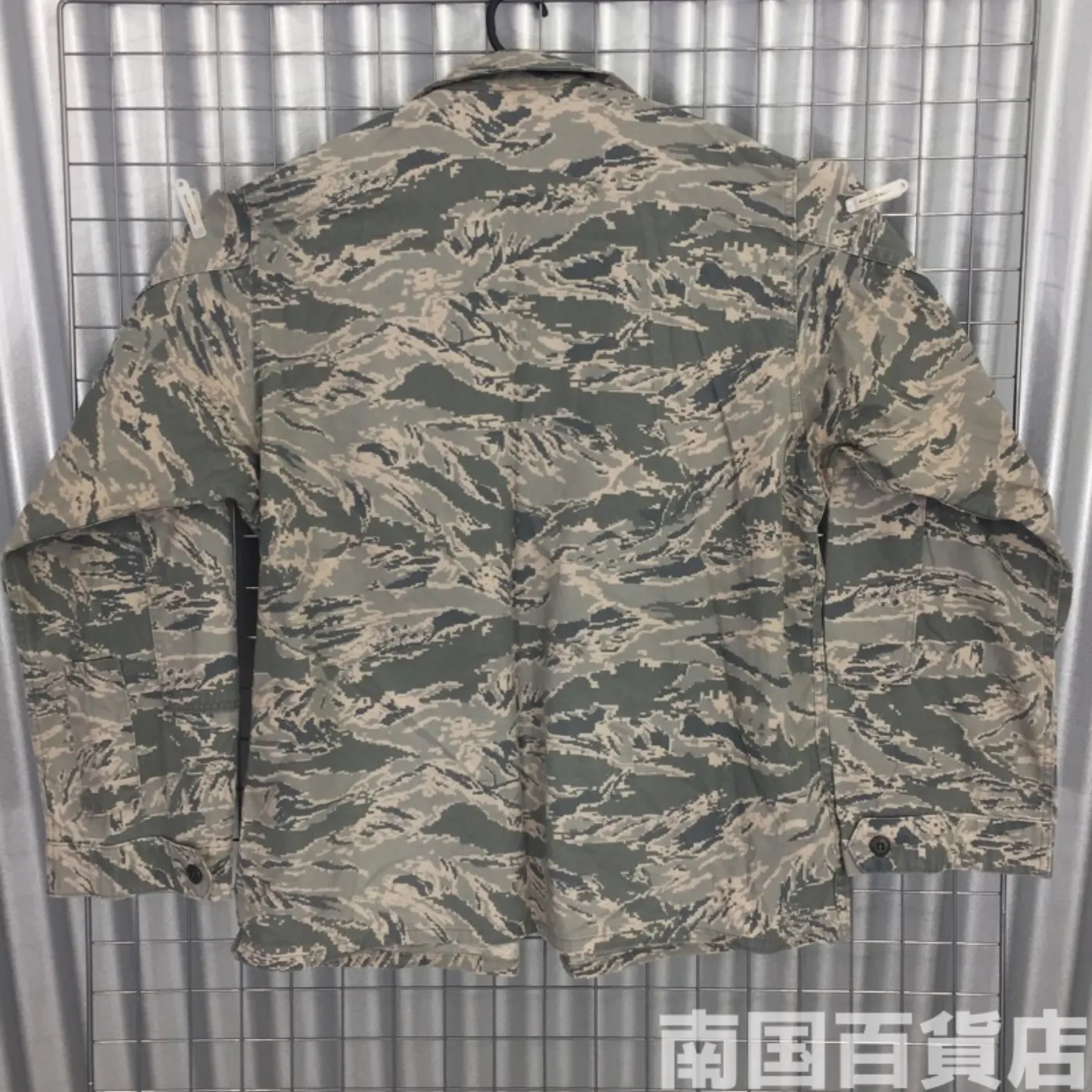 ABU タイガーパターン ジャケット パッチ付き サイズ不明 中古良品 記録写真2