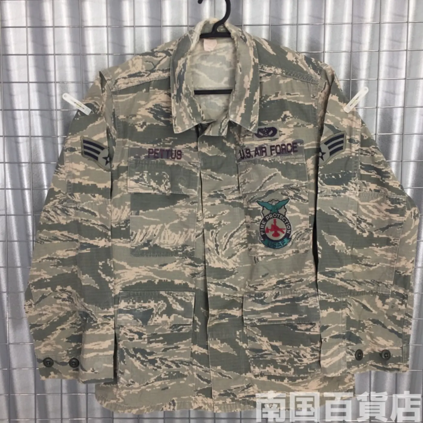 ABU タイガーパターン ジャケット 36S 中古良品 記録写真1