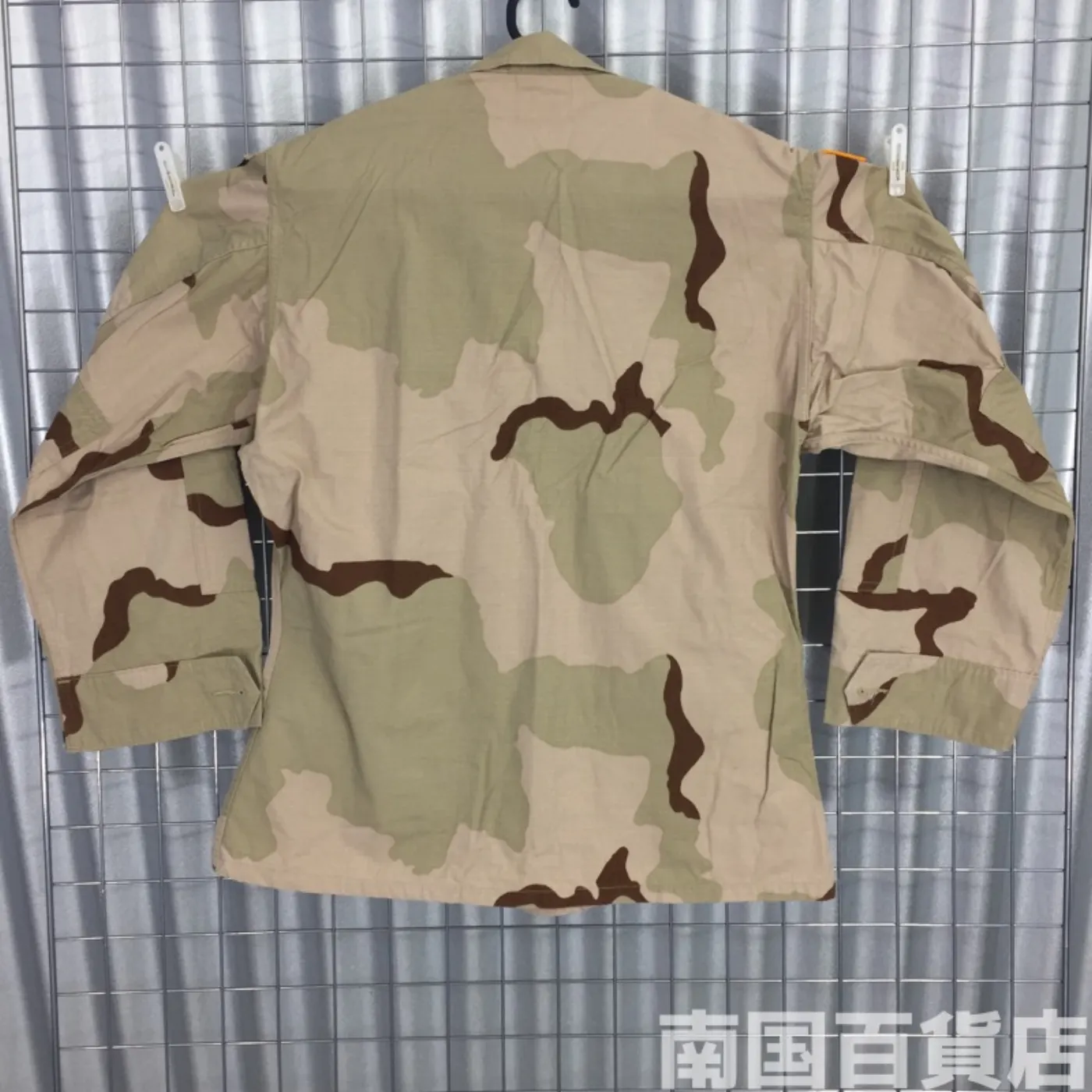 3C 迷彩 ジャケット S-XS 中古良品 パッチ付き リップストップ 記録写真2