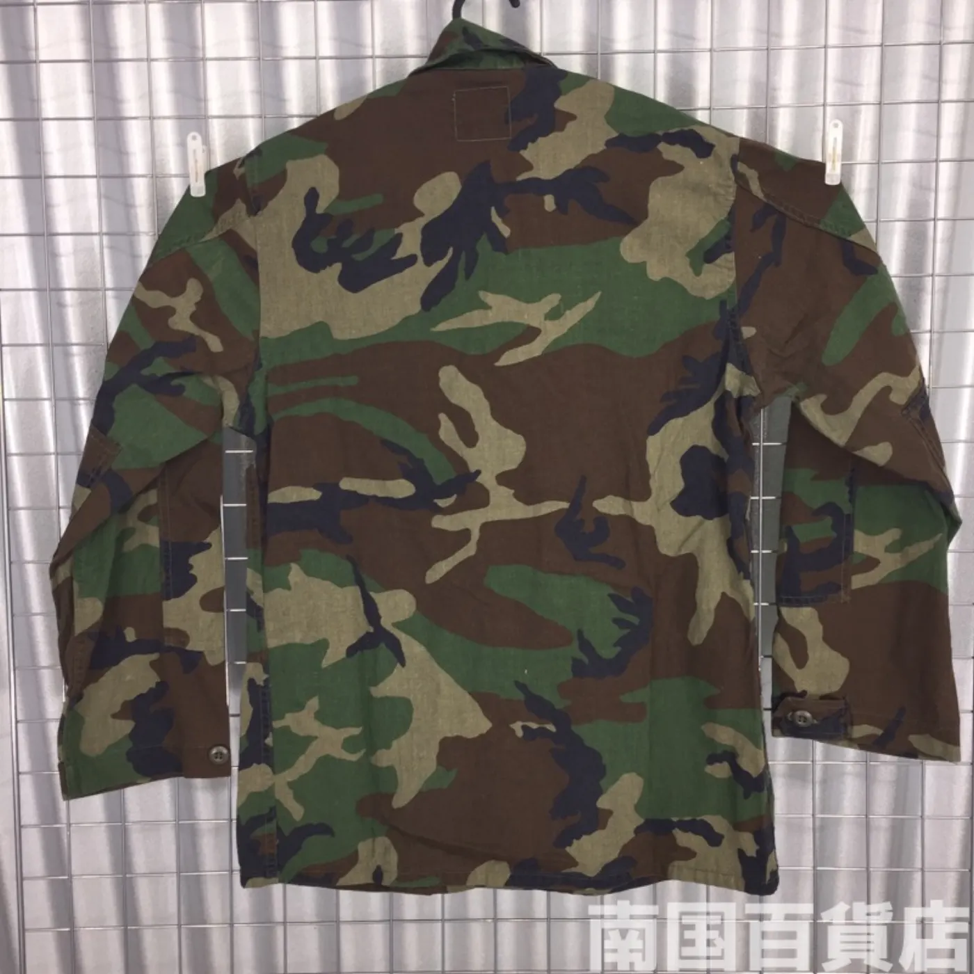 ウッドランド カモフラージュ 迷彩 ジャケット サイズ不明 中古良品 記録写真2