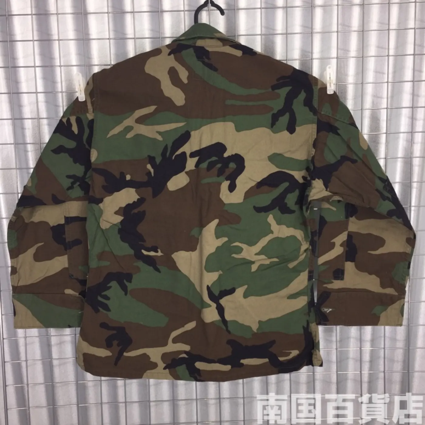 ウッドランド カモフラージュ 迷彩 ジャケット S-XXS 中古良品 記録写真2