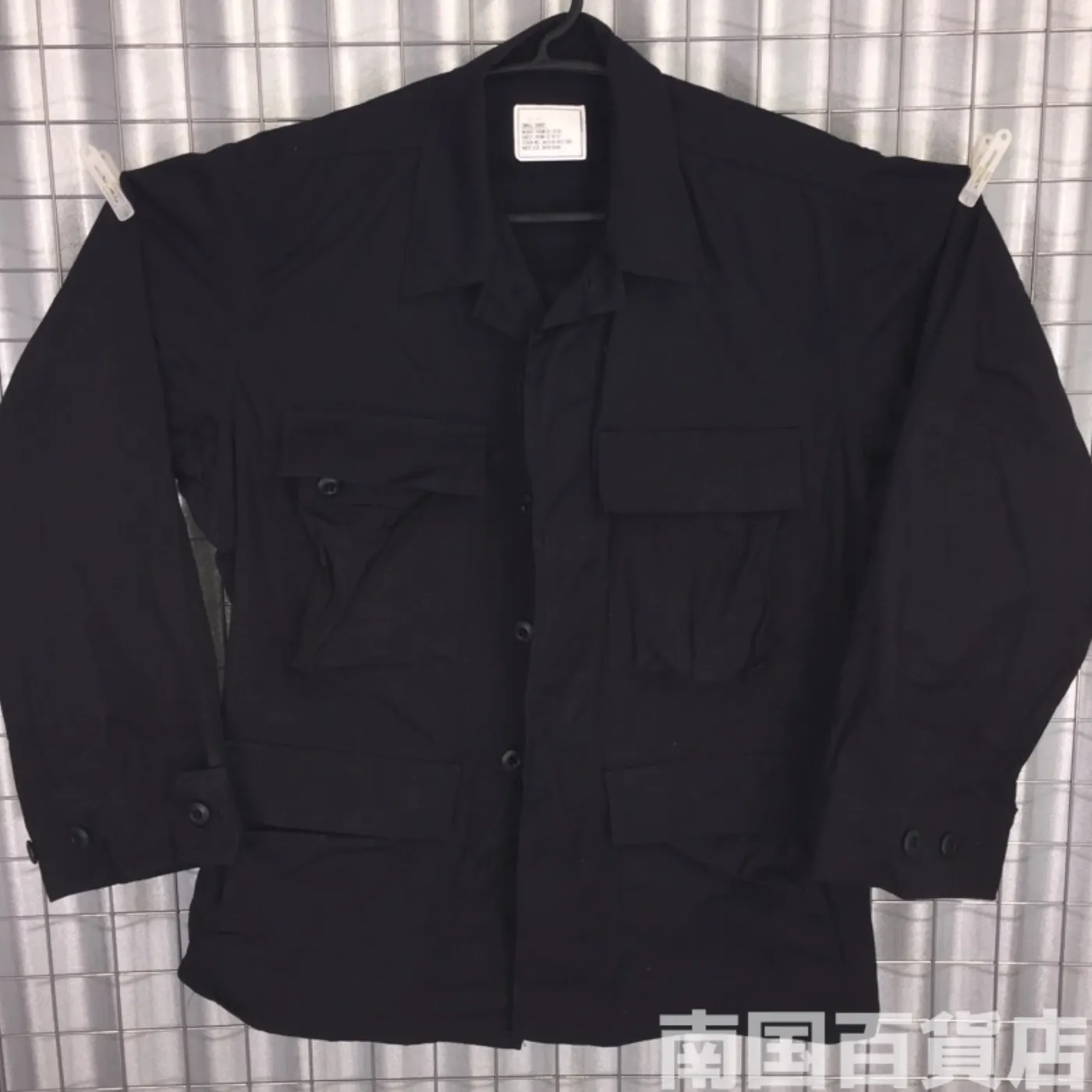 BDU JACKET(BLACK 375) S-S 中古良品 記録写真1