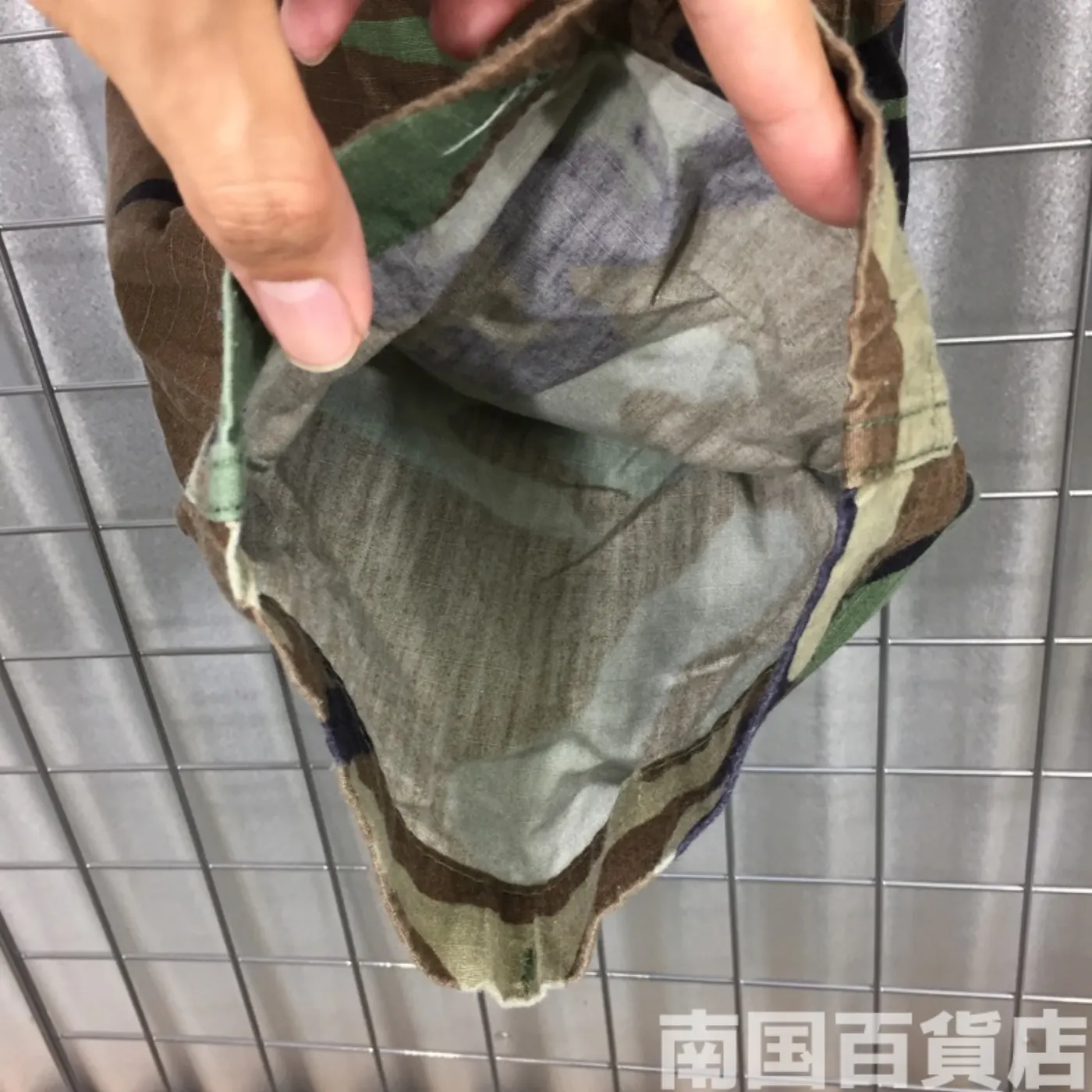 ウッドランド カモフラージュ 迷彩 パンツ M-R 中古品 記録写真11