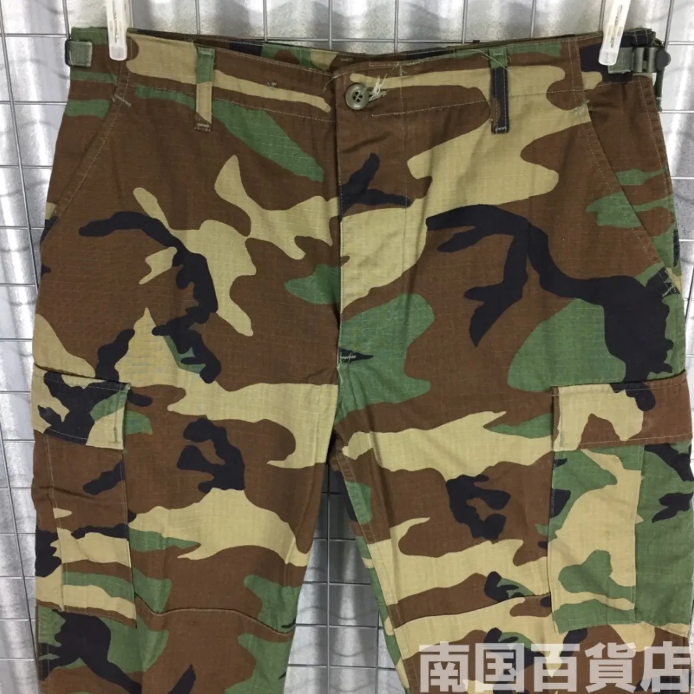 ウッドランド 迷彩 パンツ M-S 中古良品 記録写真6