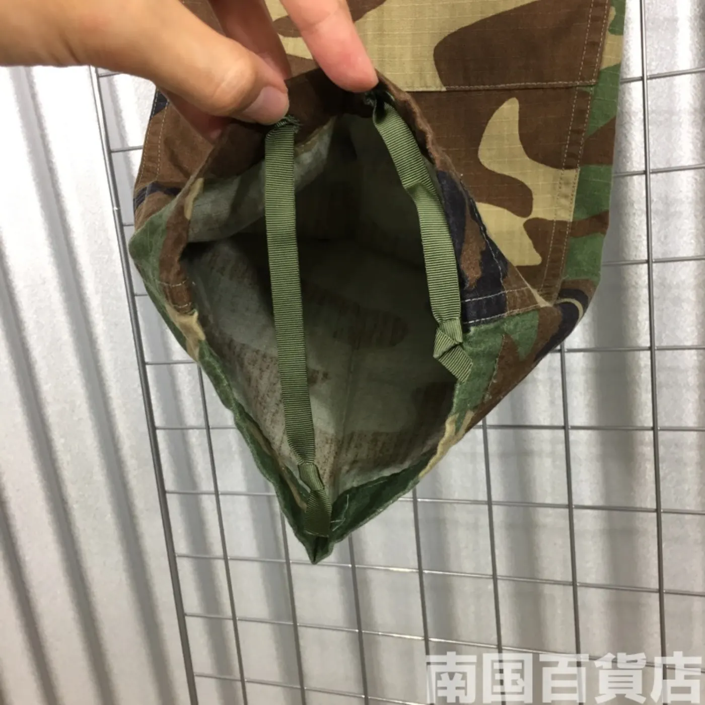 ウッドランド 迷彩 パンツ M-S 中古良品 記録写真10