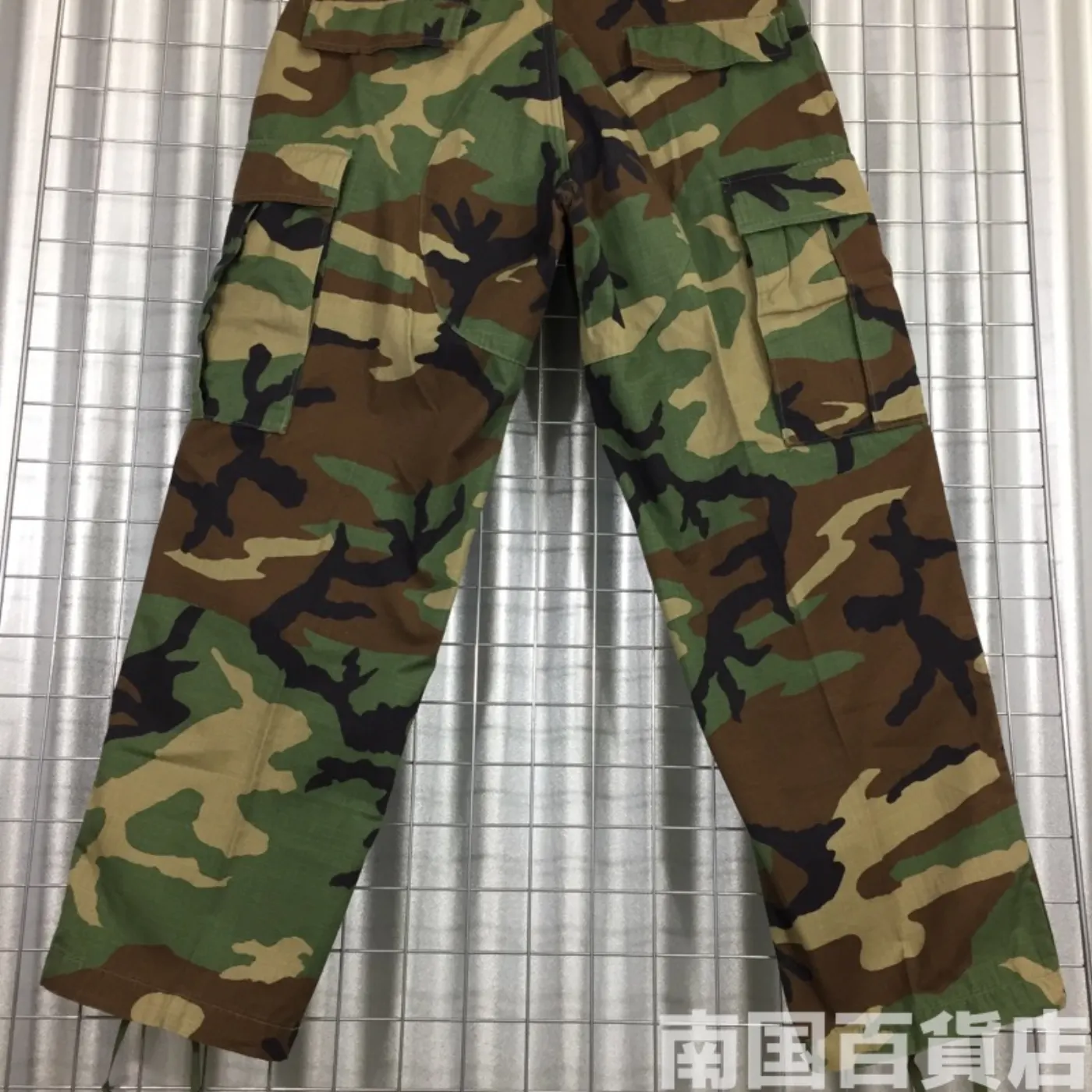 ウッドランド 迷彩 パンツ M-S 中古良品 記録写真9