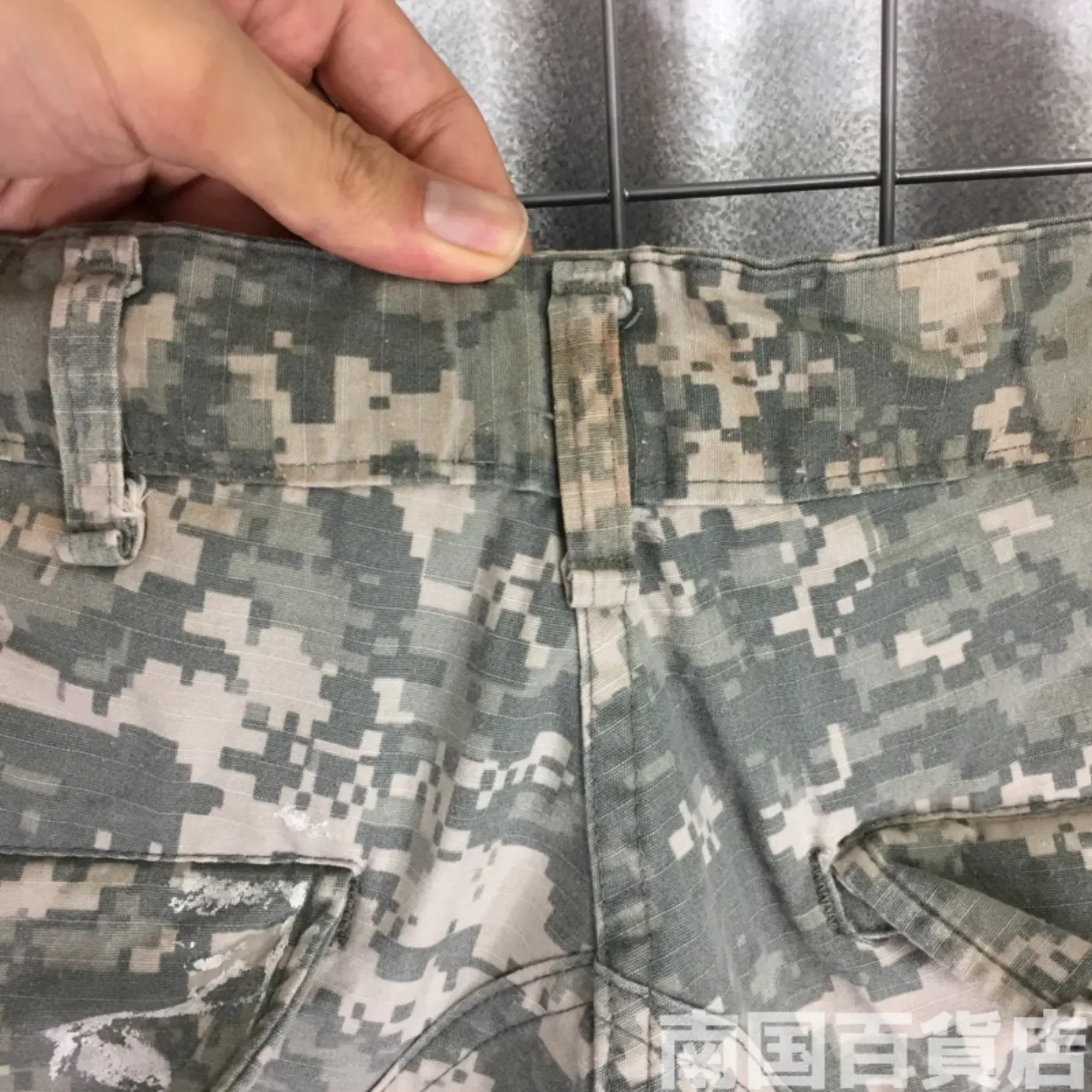 US ARMY ACU コンバット パンツ SR サイズ 中古品 記録写真10