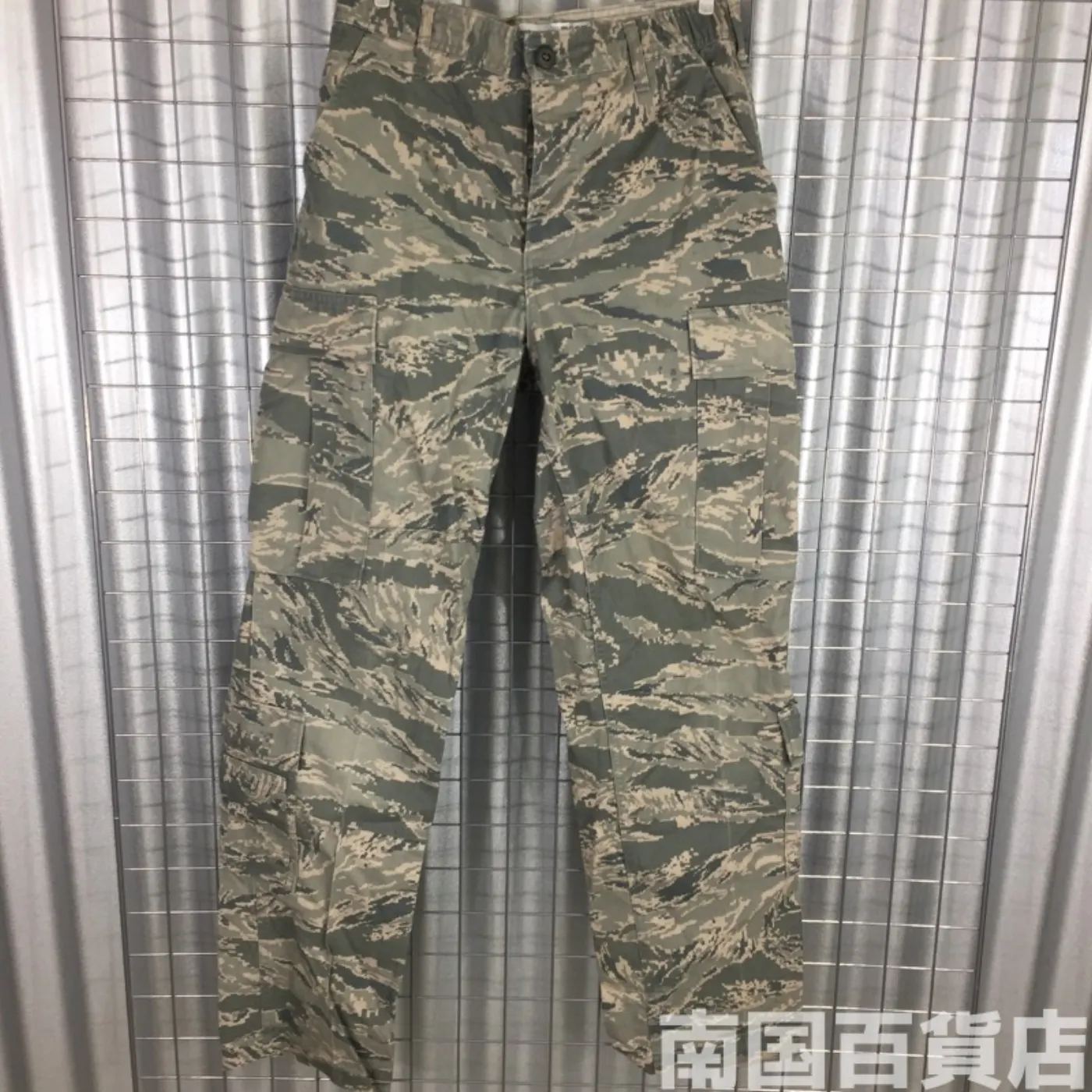USAF タイガーパターン パンツ 28S 中古良品 記録写真1