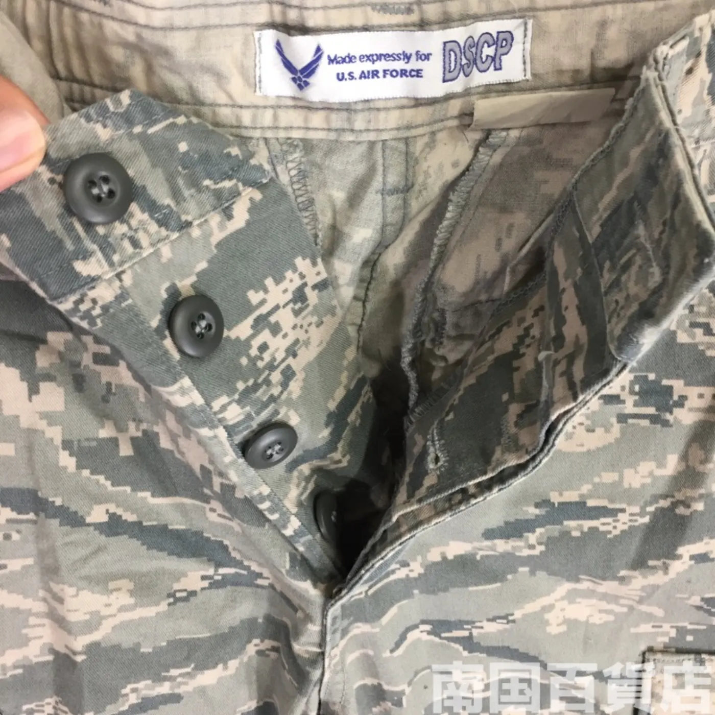USAF タイガーパターン パンツ 28S 中古良品 記録写真6