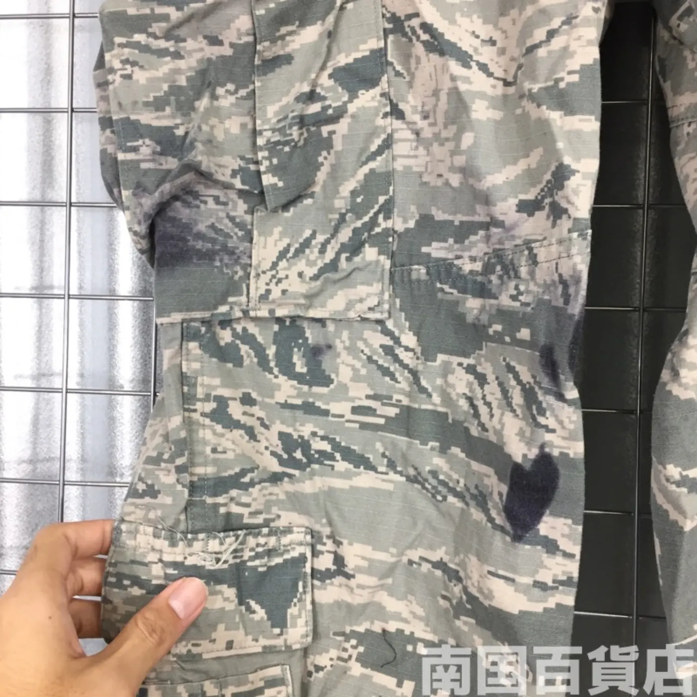ABU タイガーパターン パンツ サイズ不明 中古品 レディース 記録写真10