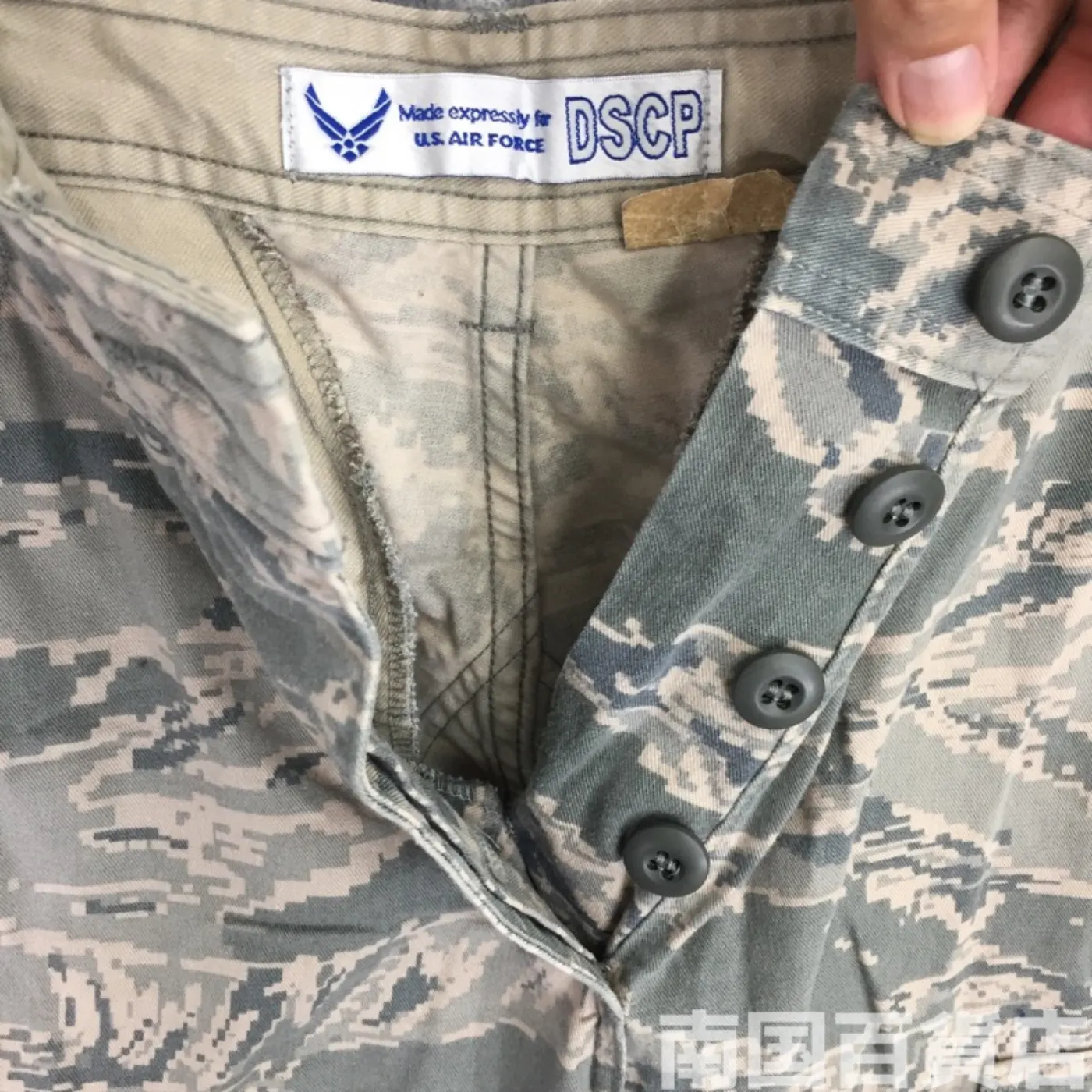 USAF タイガーパターン パンツ サイズ不明 中古良品 レディース 記録写真6