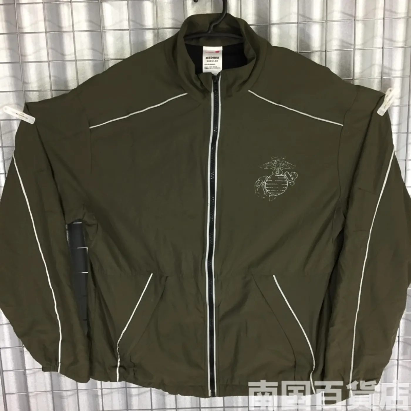 USMC トレーニング ジャケット M-Rサイズ 中古品 記録写真1