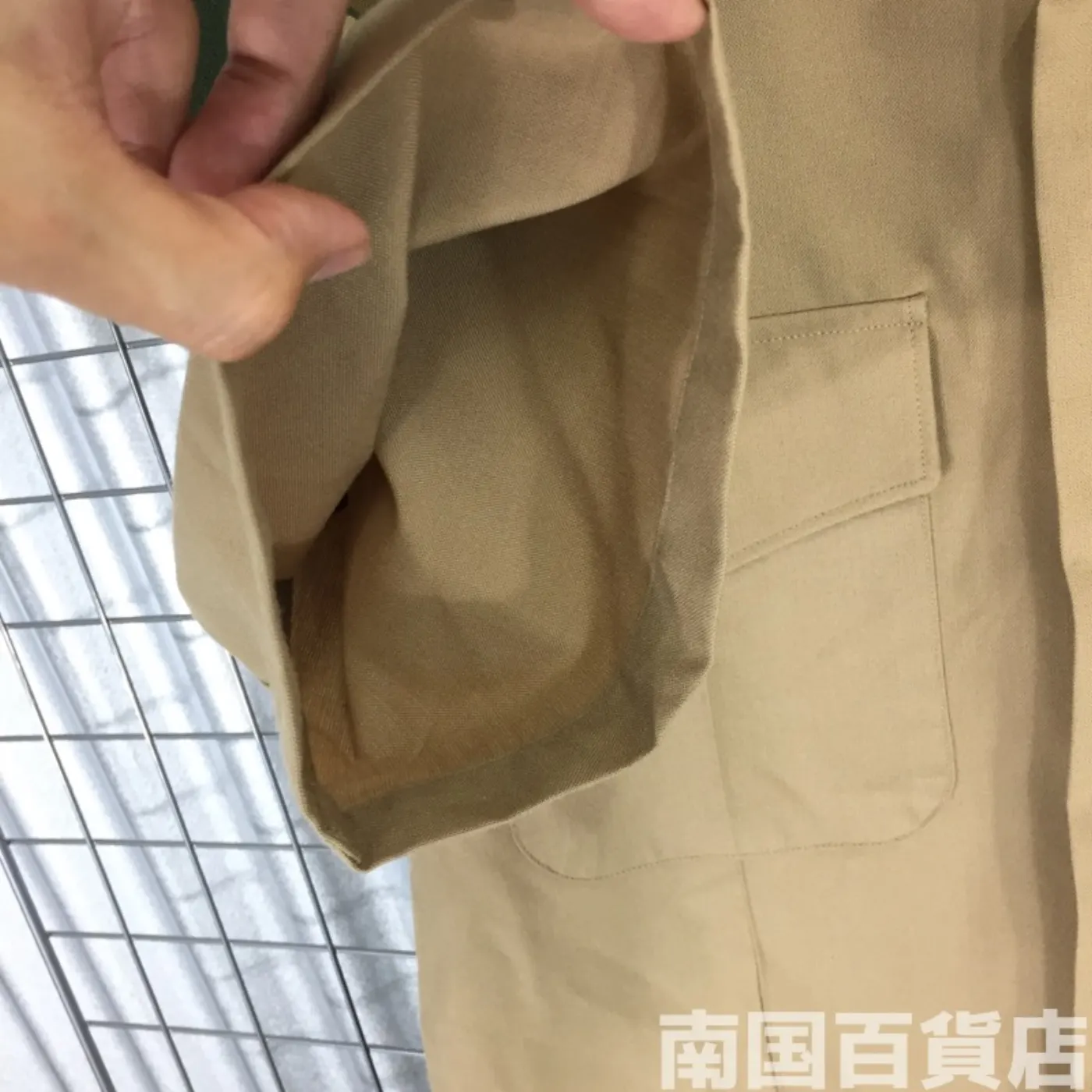 USMC カーキードレスシャツ （半袖） 15 中古良品 記録写真9
