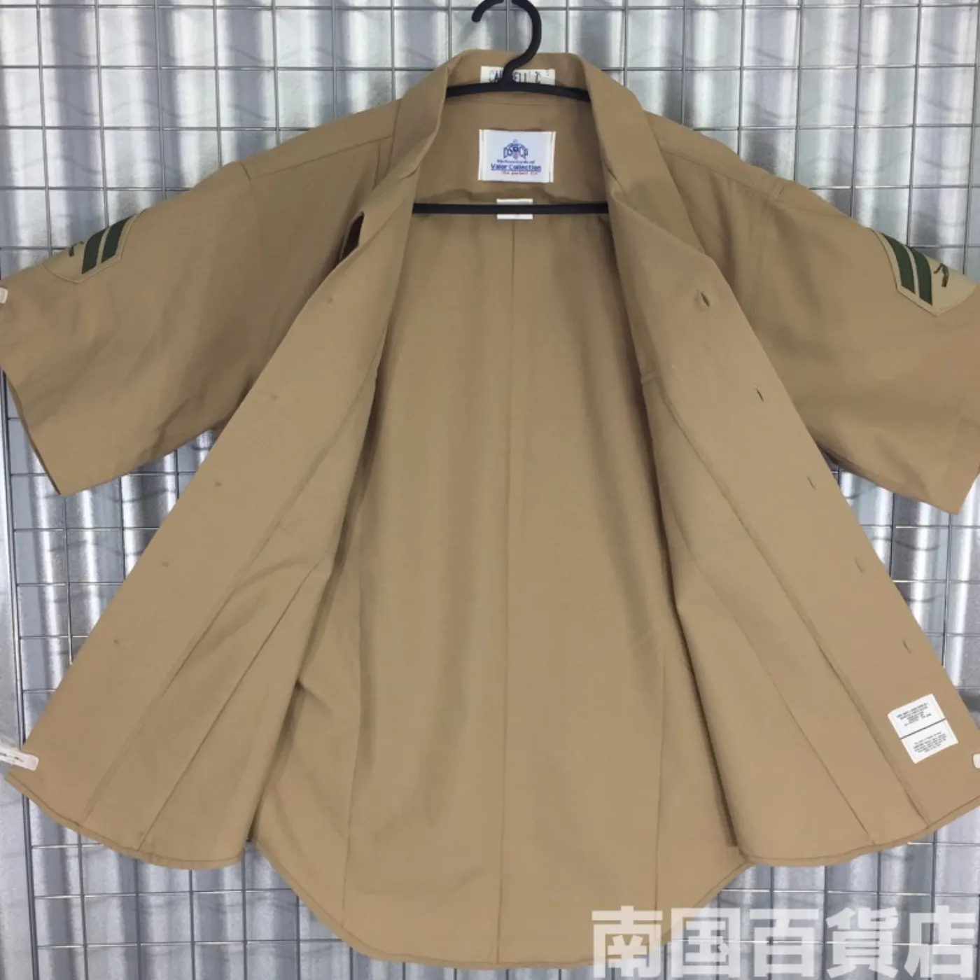 USMC カーキードレスシャツ （半袖） 15 中古良品 記録写真6