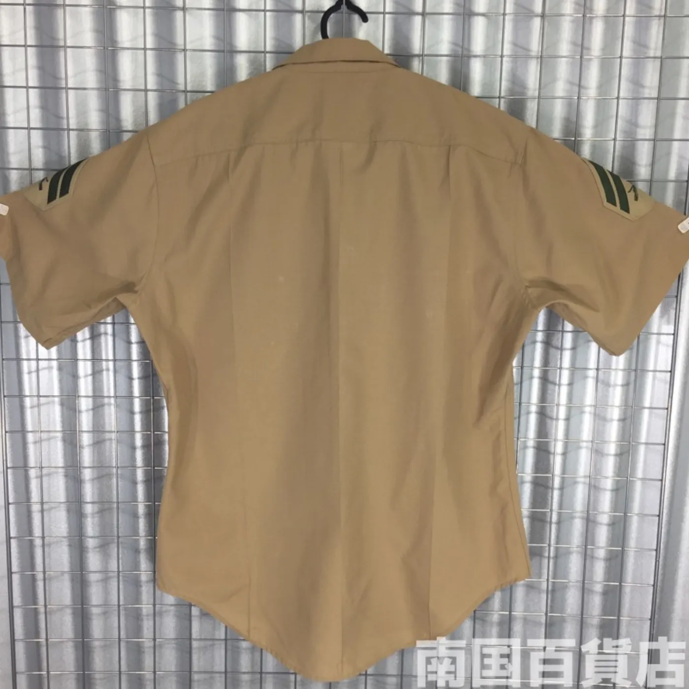USMC カーキードレスシャツ （半袖） 15 中古良品 記録写真2