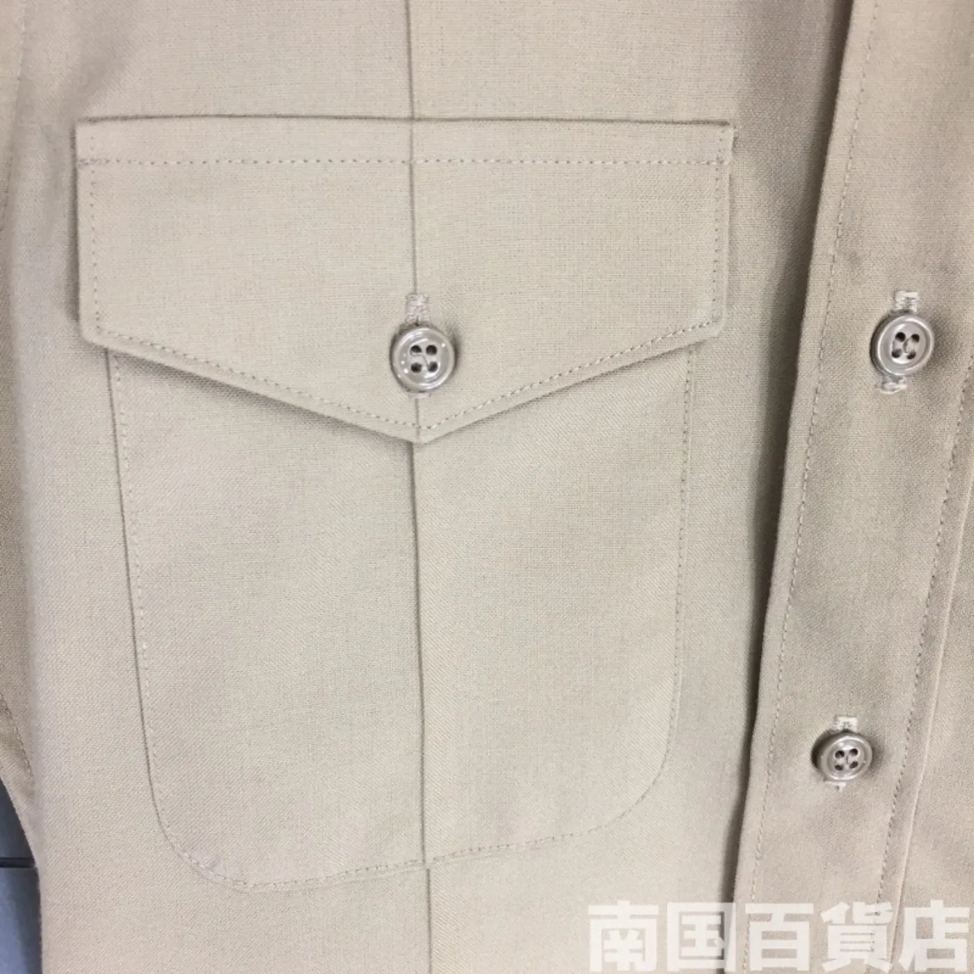 USMC カーキードレスシャツ (長袖) 14-32 中古良品 記録写真7