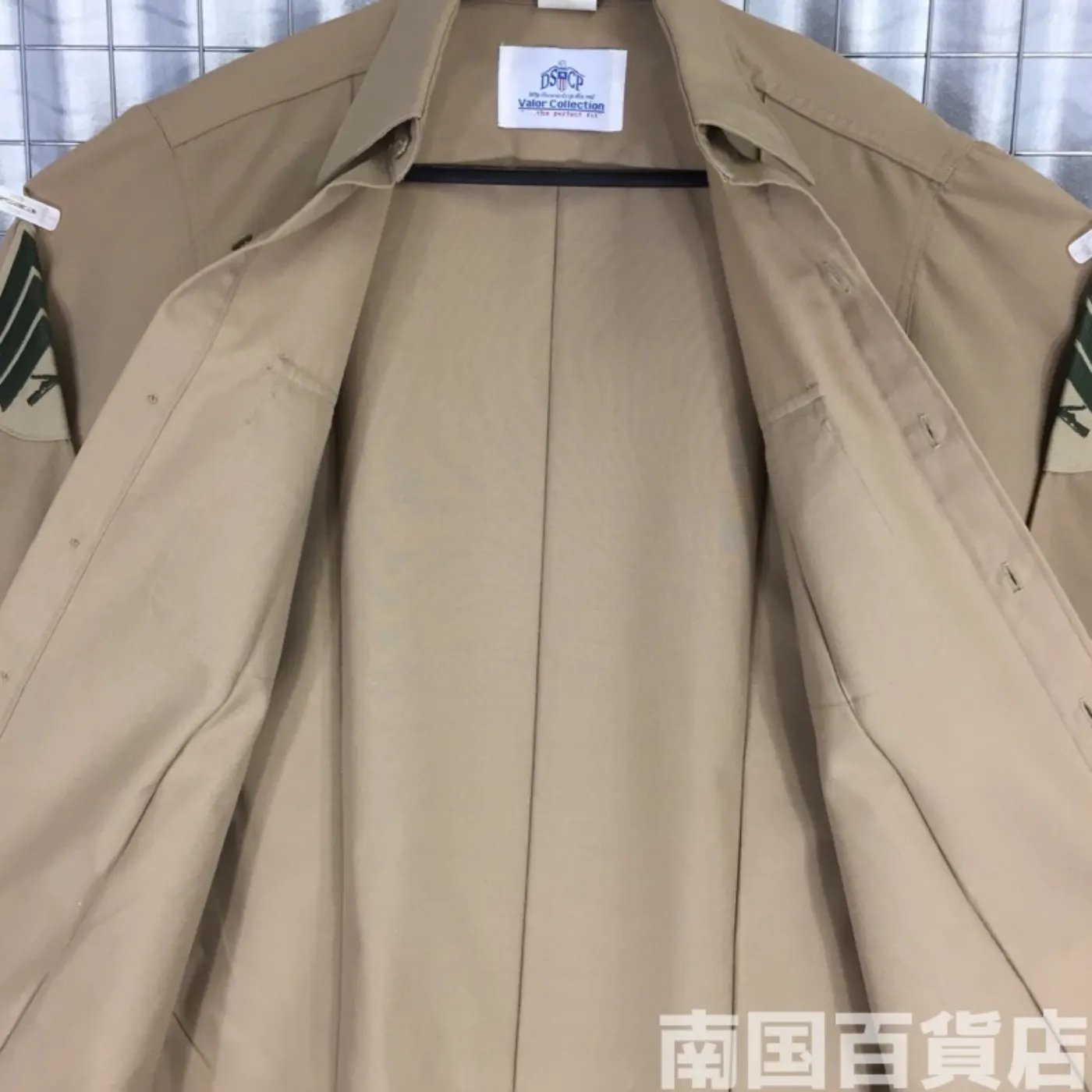 USMC カーキードレスシャツ （長袖） 15 1/2 - 35 中古良品 記録写真5