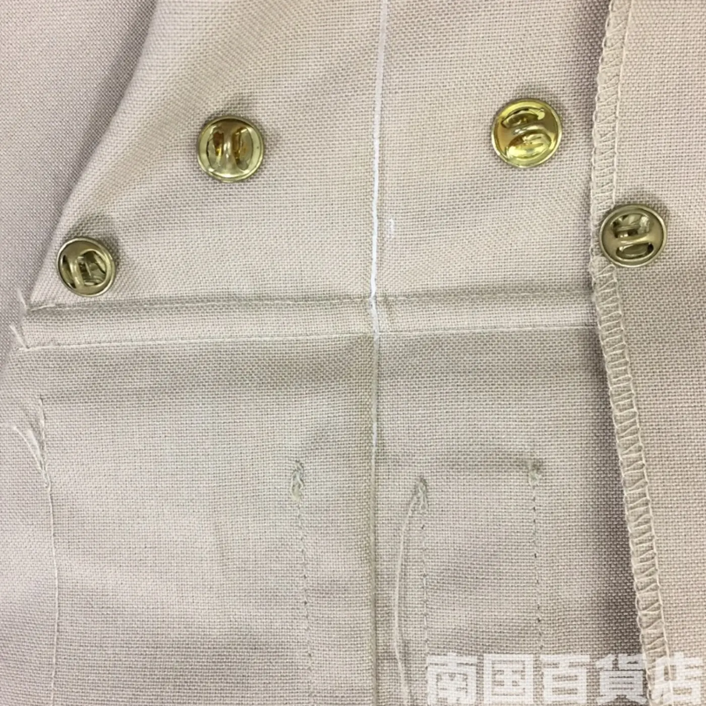 USMC カーキードレスシャツ （半袖） M 中古良品 記録写真9