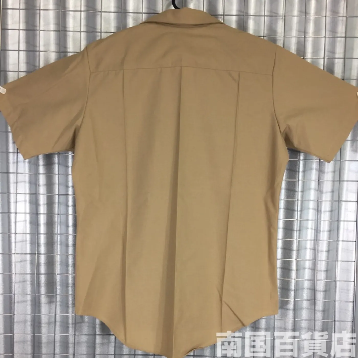 USMC カーキードレスシャツ （半袖） M 中古良品 記録写真2