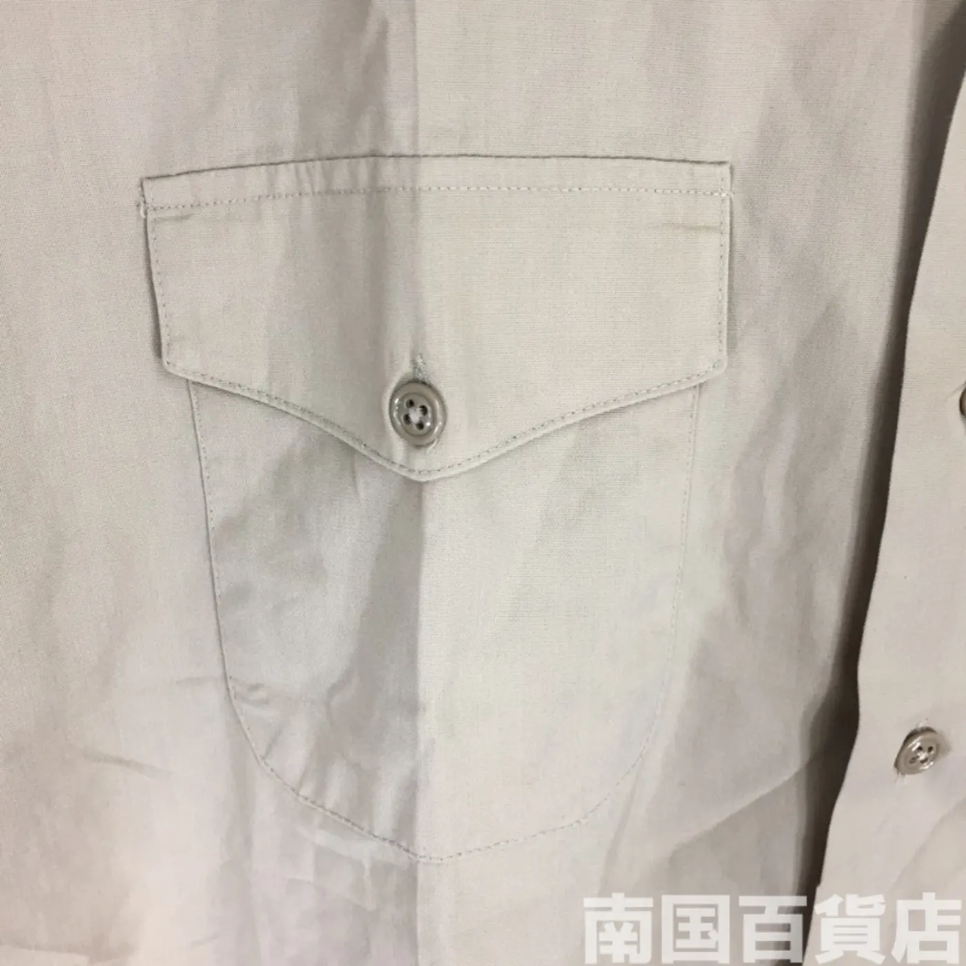 USMC カーキードレスシャツ (半袖) 15 1/2 中古良品 記録写真8