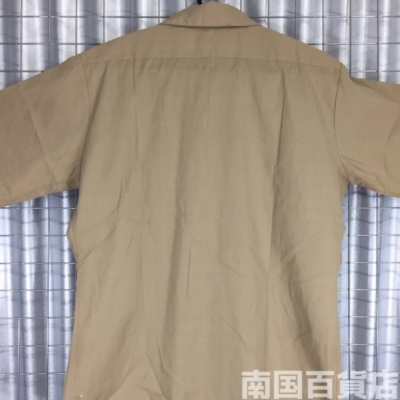 USMC カーキードレスシャツ (半袖) 15 1/2 中古良品 記録写真2