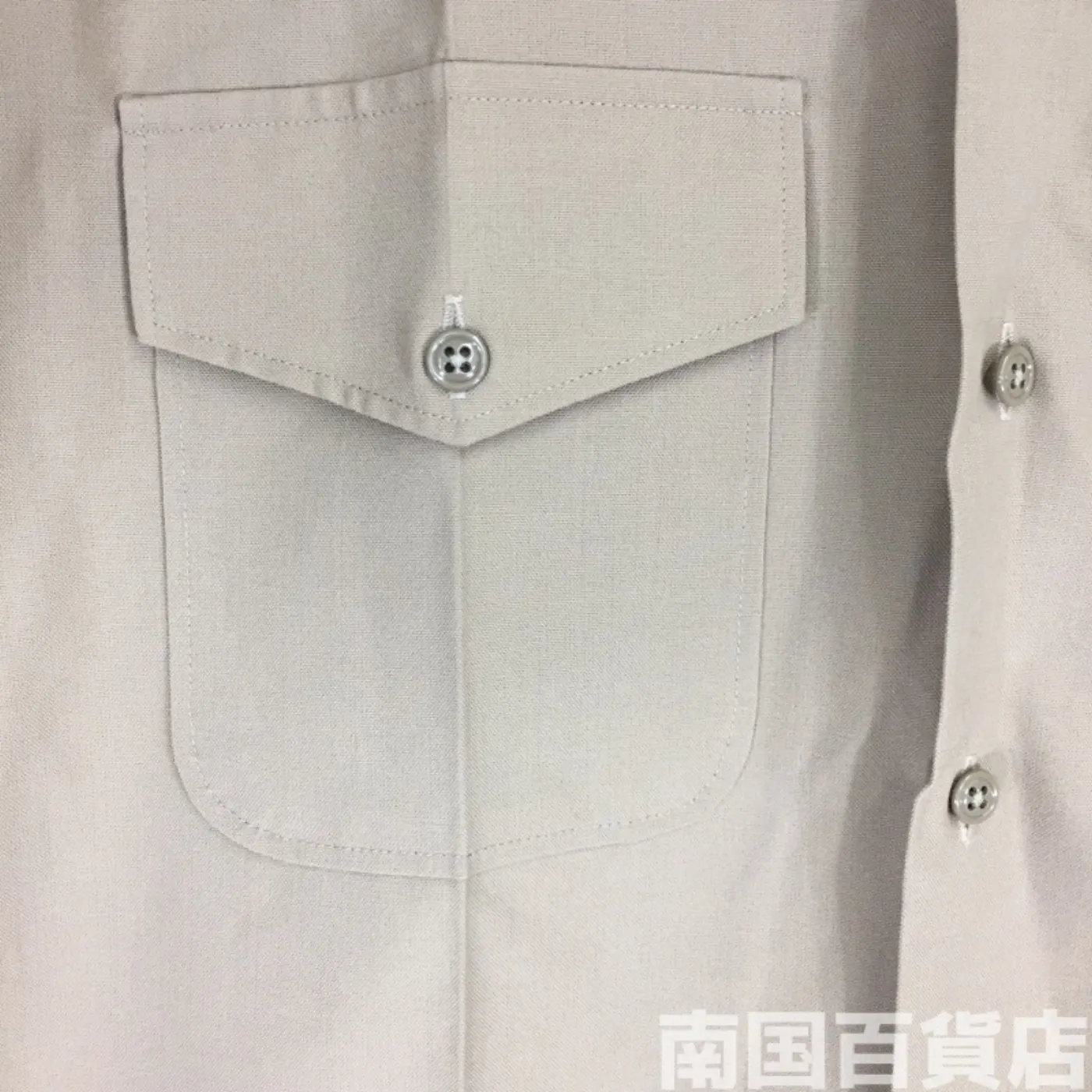 USMC カーキードレスシャツ （半袖） M 中古良品 記録写真7