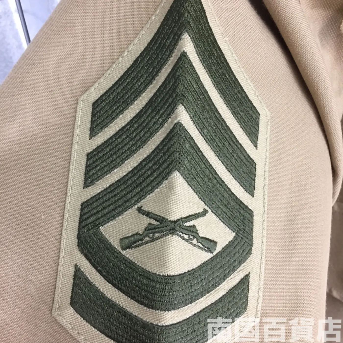 USMC カーキードレスシャツ （半袖） M 中古良品 記録写真9