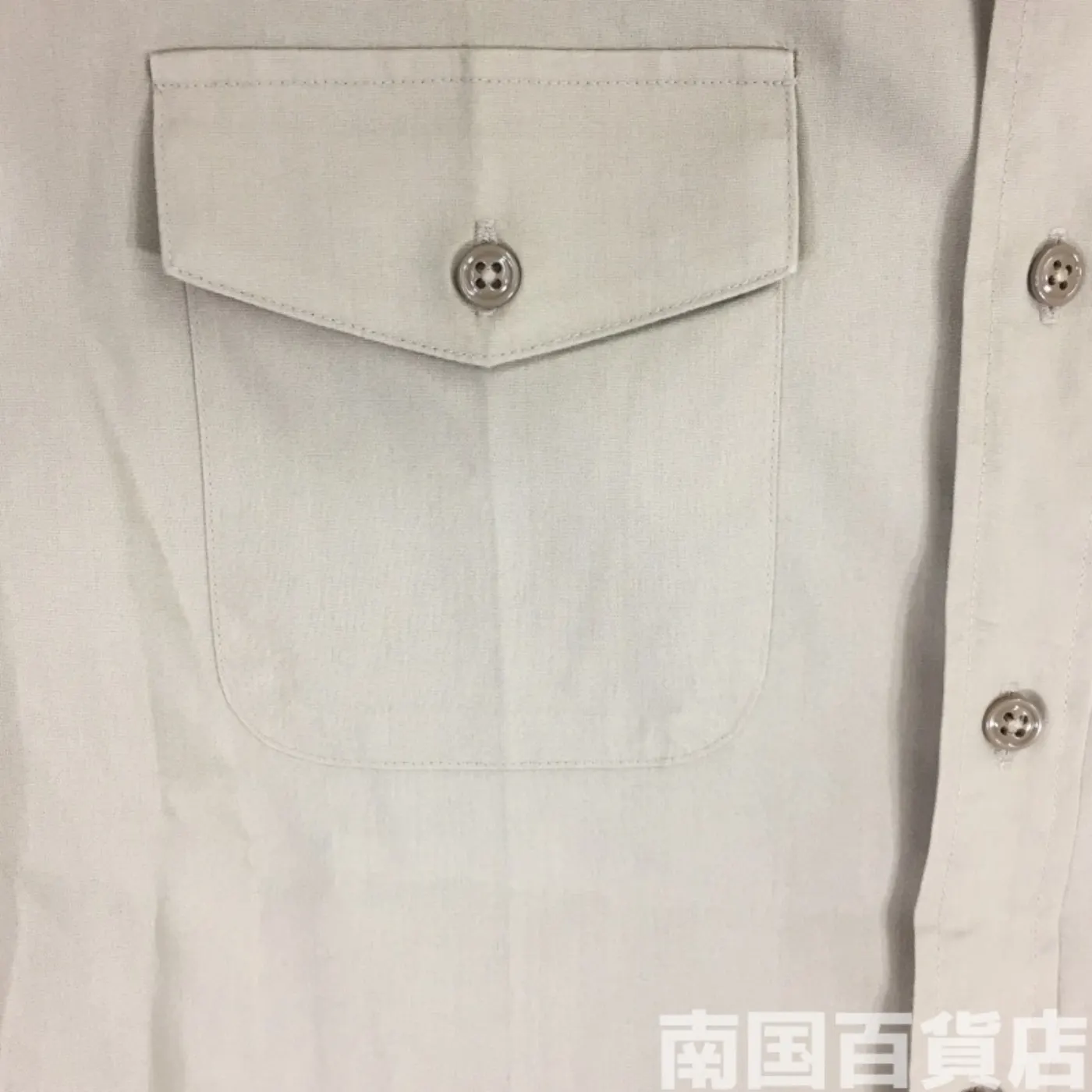 USMC カーキードレスシャツ （半袖） 15 1/2-32 中古良品 記録写真7
