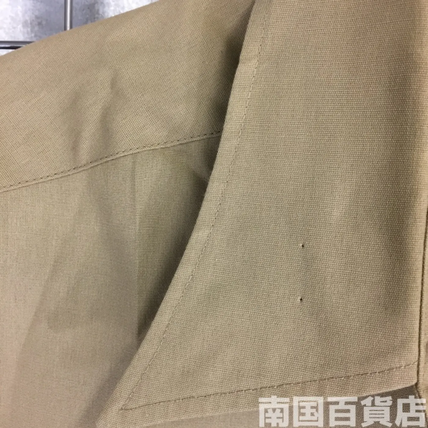 USMC カーキードレスシャツ （半袖） 15 1/2-32 中古良品 記録写真10