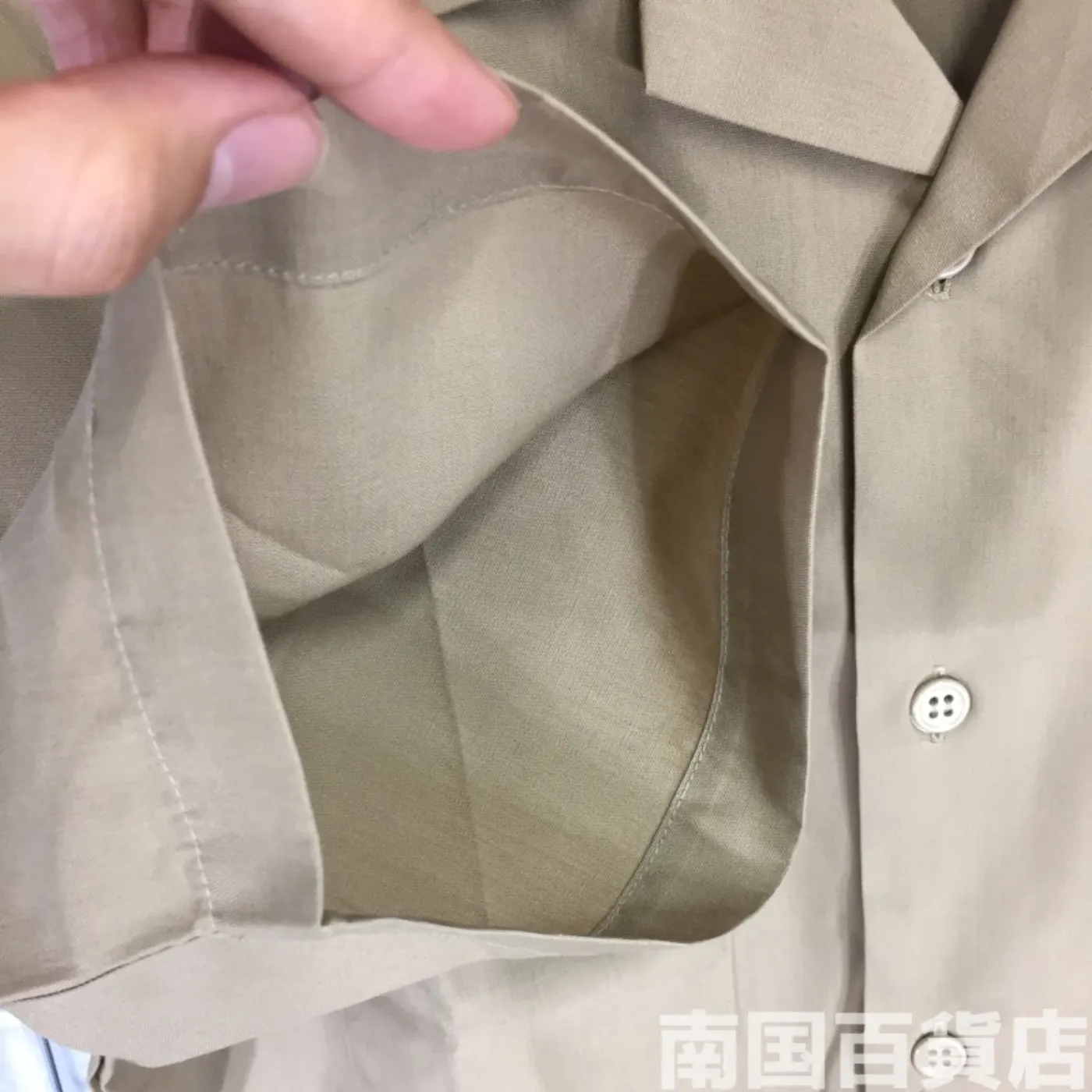 USMC カーキードレスシャツ （半袖） M 中古良品 記録写真9