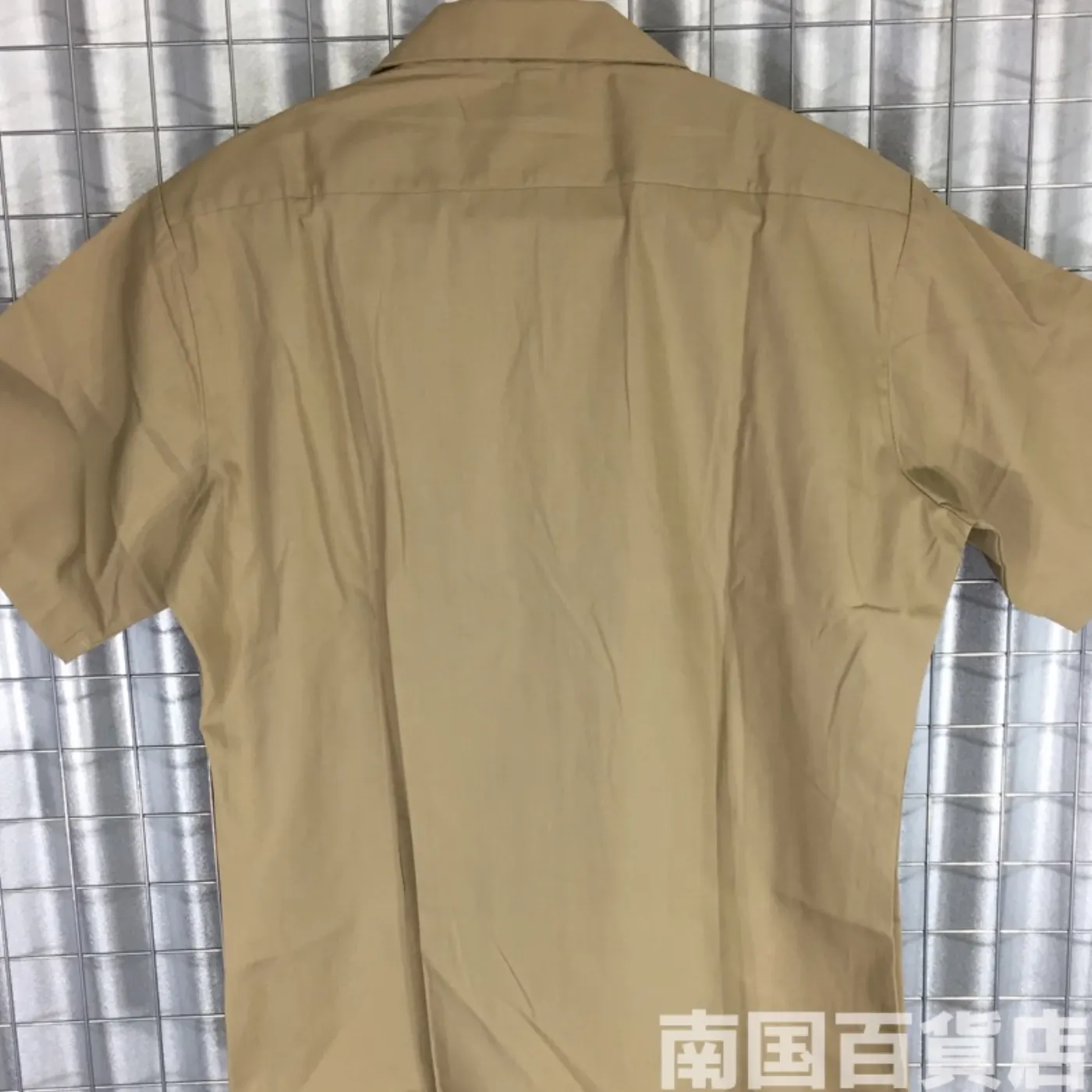 USMC カーキードレスシャツ （半袖） M 中古良品 記録写真2