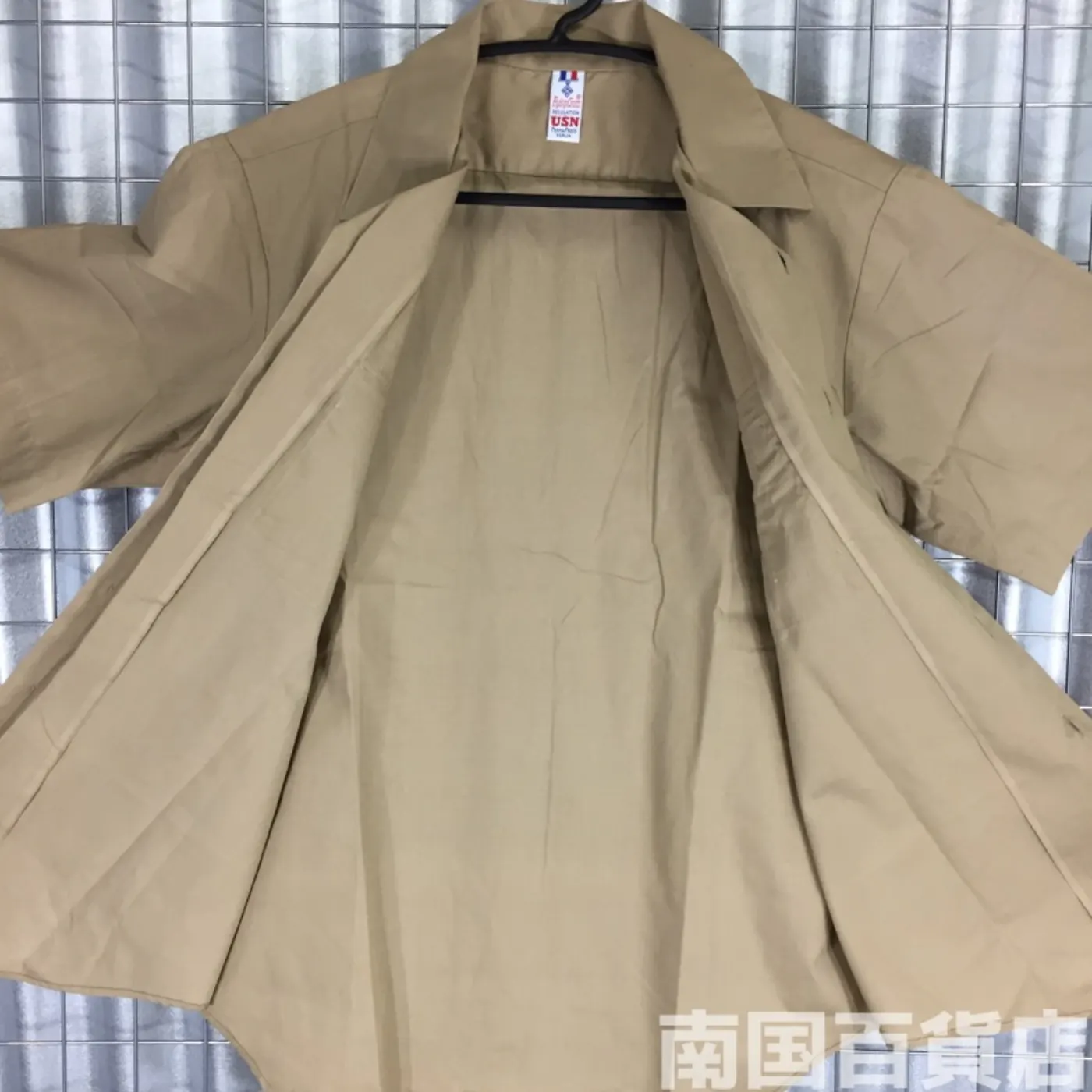 USMC カーキードレスシャツ （半袖） M 中古良品 記録写真6