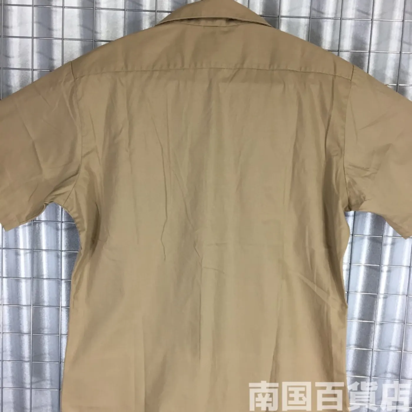 USMC カーキードレスシャツ （半袖） M 中古良品 記録写真2