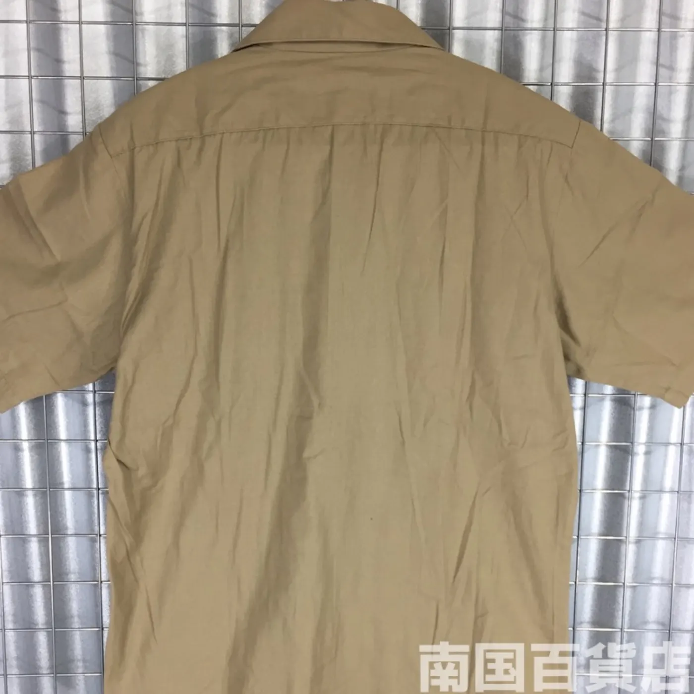 USMC カーキードレスシャツ （半袖） M 中古良品 記録写真2