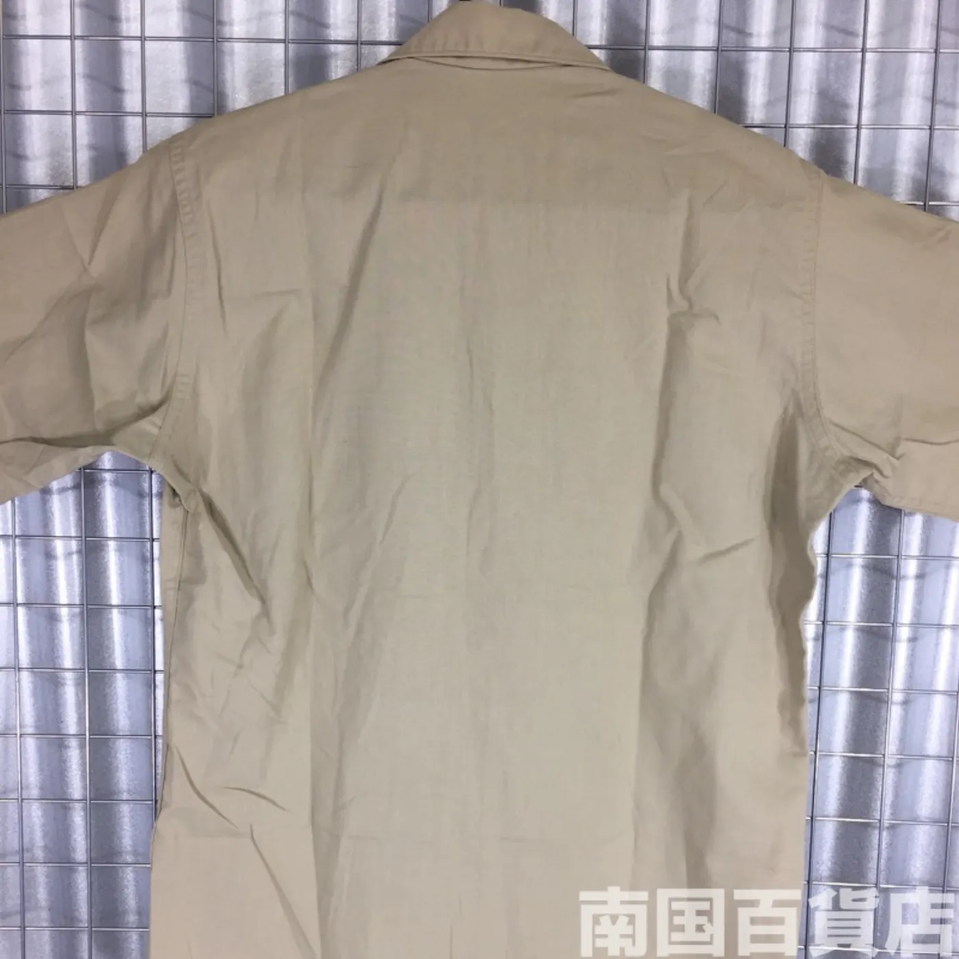 USMC カーキードレスシャツ （半袖） サイズ不明 中古良品 記録写真2
