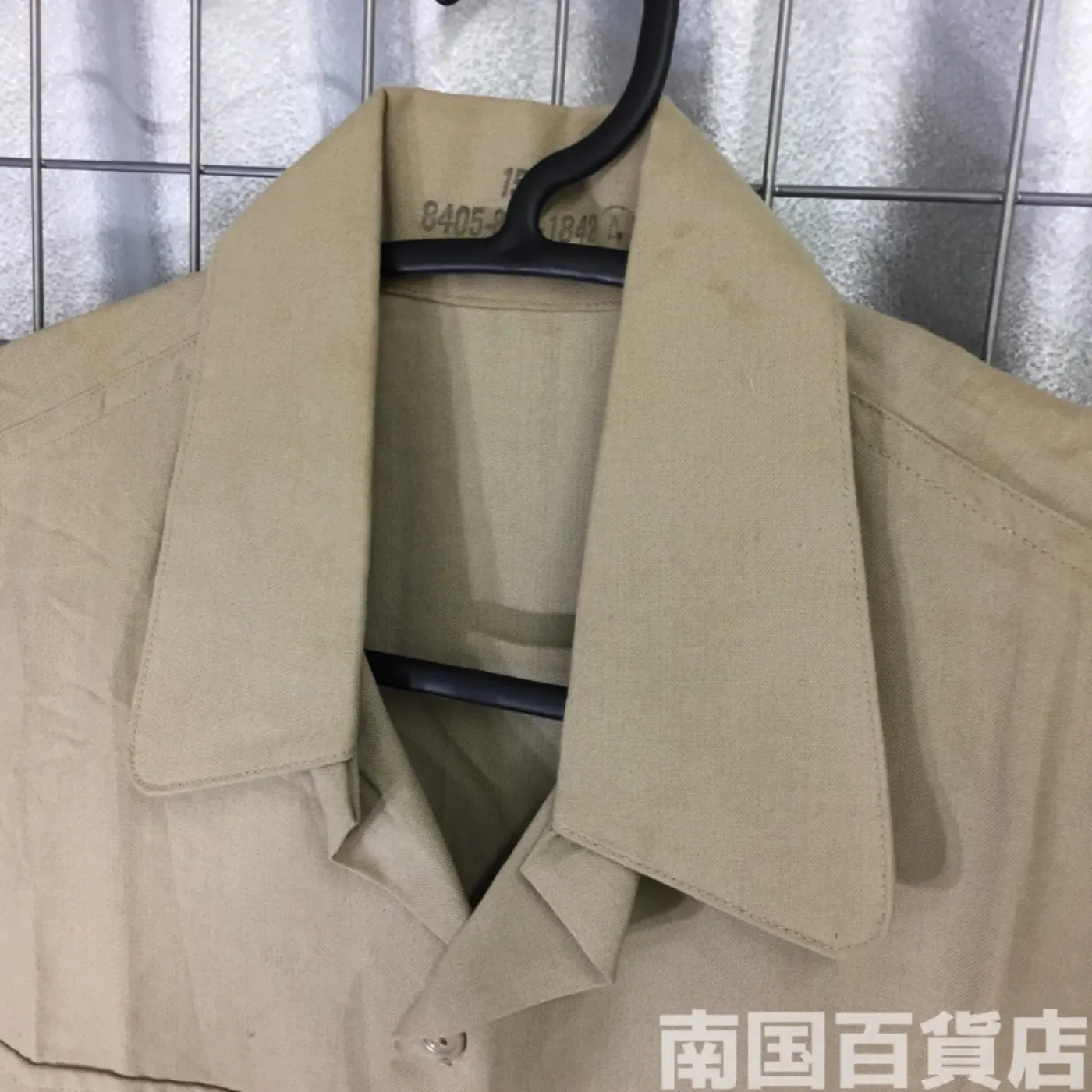 USMC カーキードレスシャツ （半袖） 15 中古良品 記録写真3
