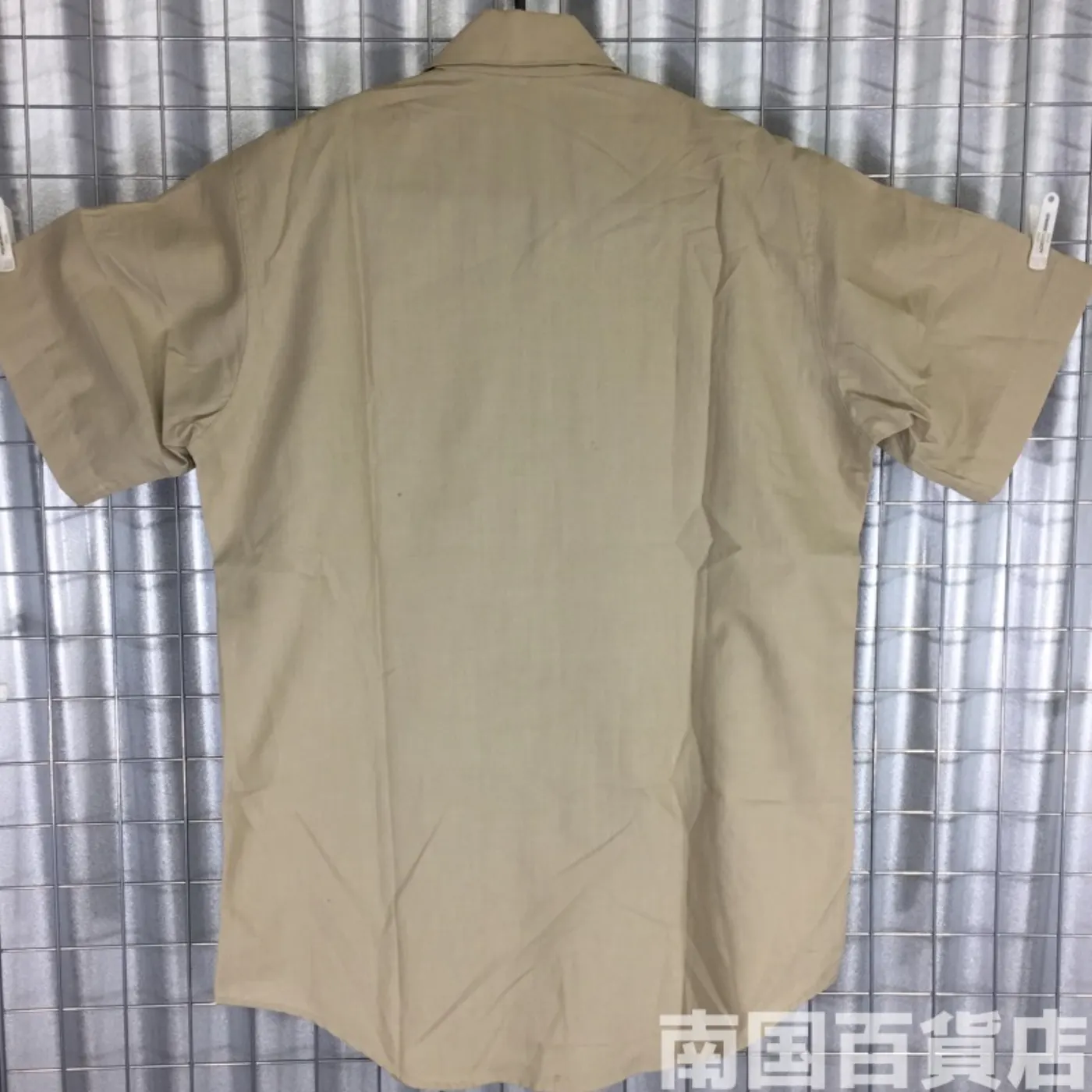 USMC カーキードレスシャツ （半袖） 15 中古良品 記録写真2