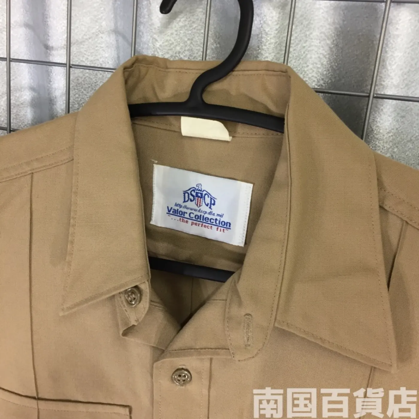 USMC カーキードレスシャツ （長袖） 16-36 中古良品 記録写真3