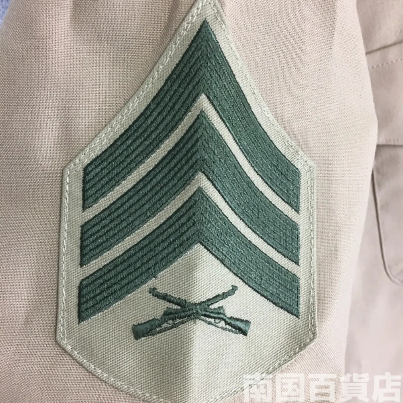 USMC カーキードレスシャツ （長袖） 16-36 中古良品 記録写真7